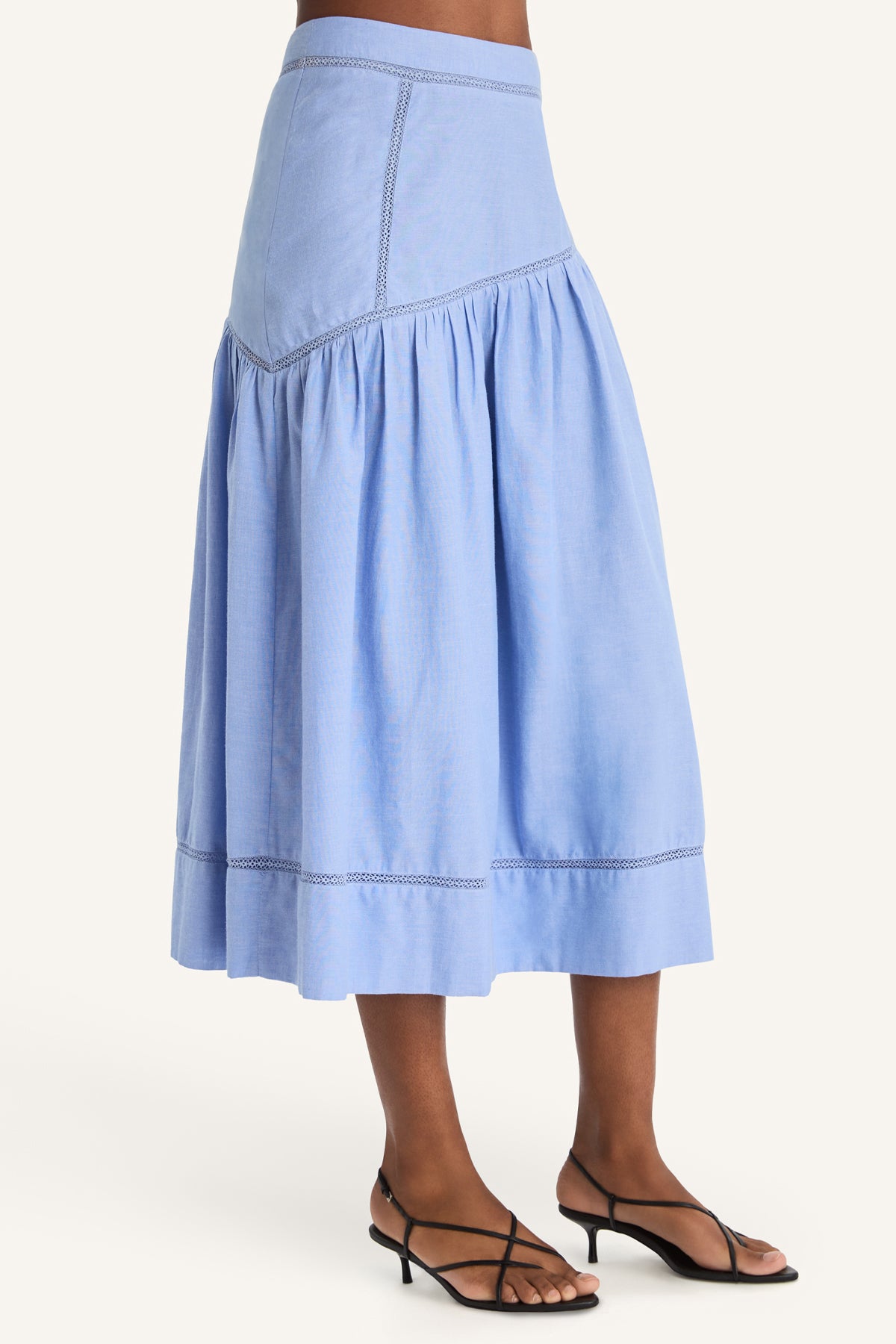 Lawrence Skirt in Chambray