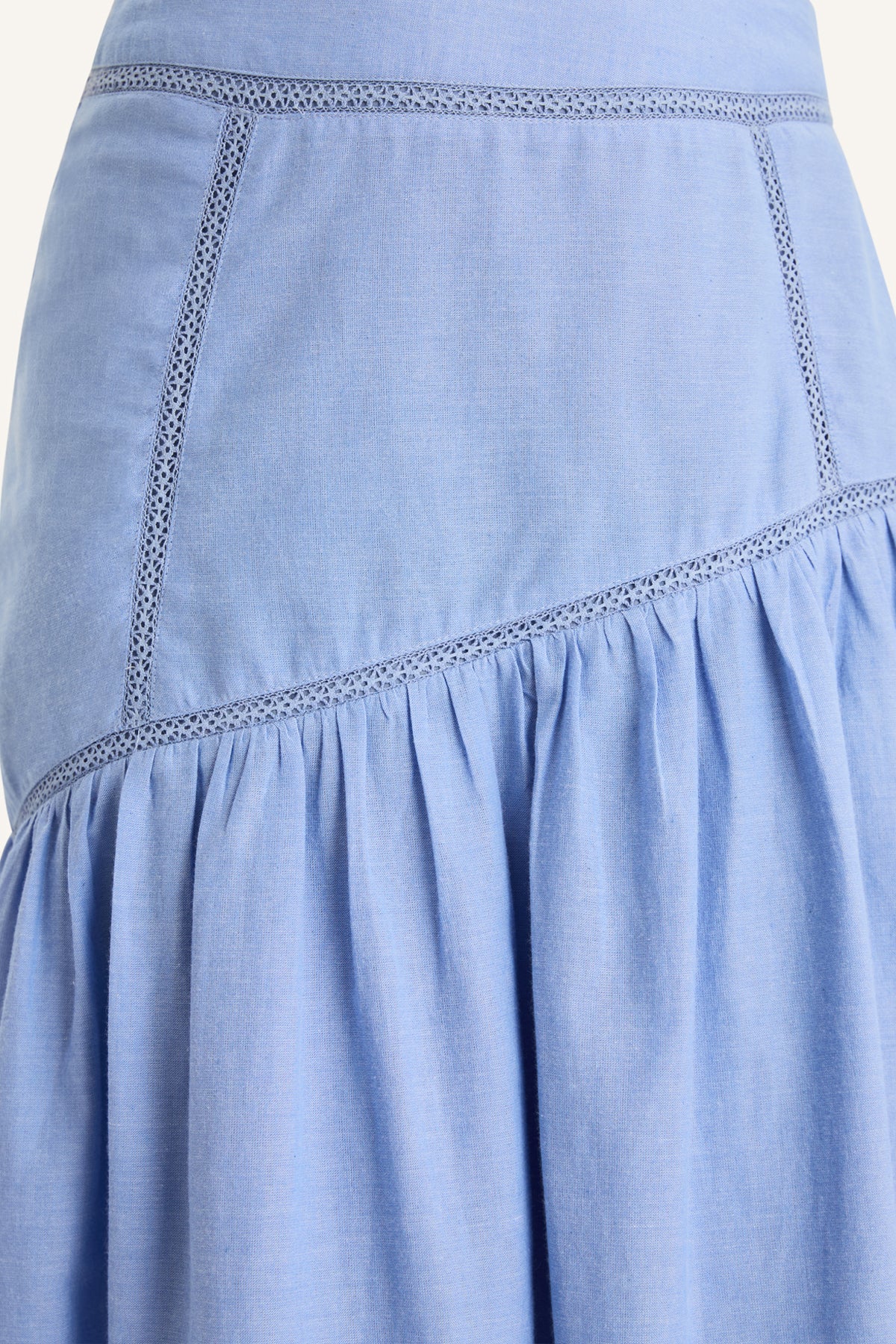 Lawrence Skirt in Chambray