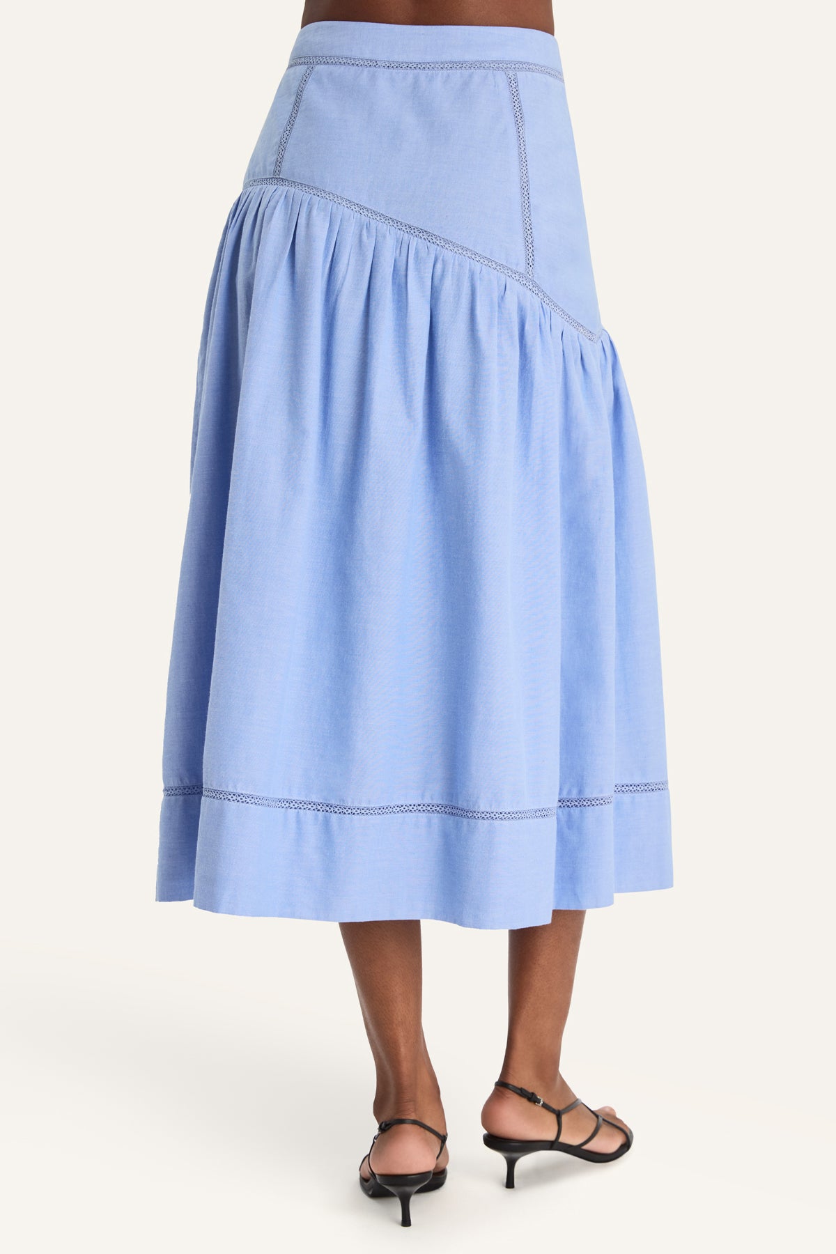 Lawrence Skirt in Chambray