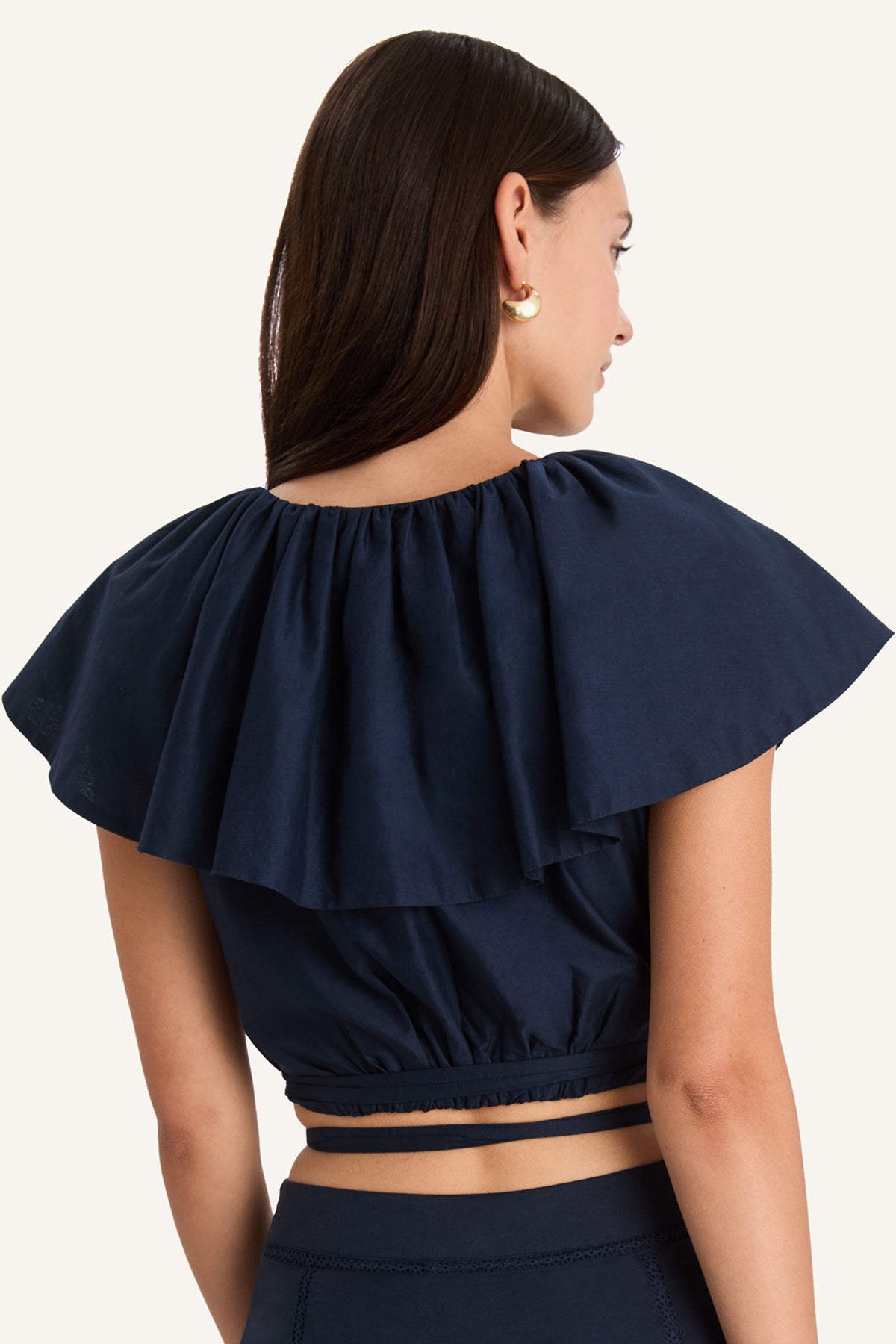 Elles Top in Navy