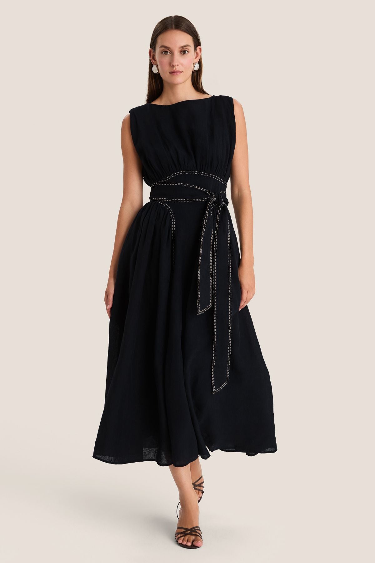 Merlette マーレット　Rosetti Dress Merlette Rossetti Dress Black Blk