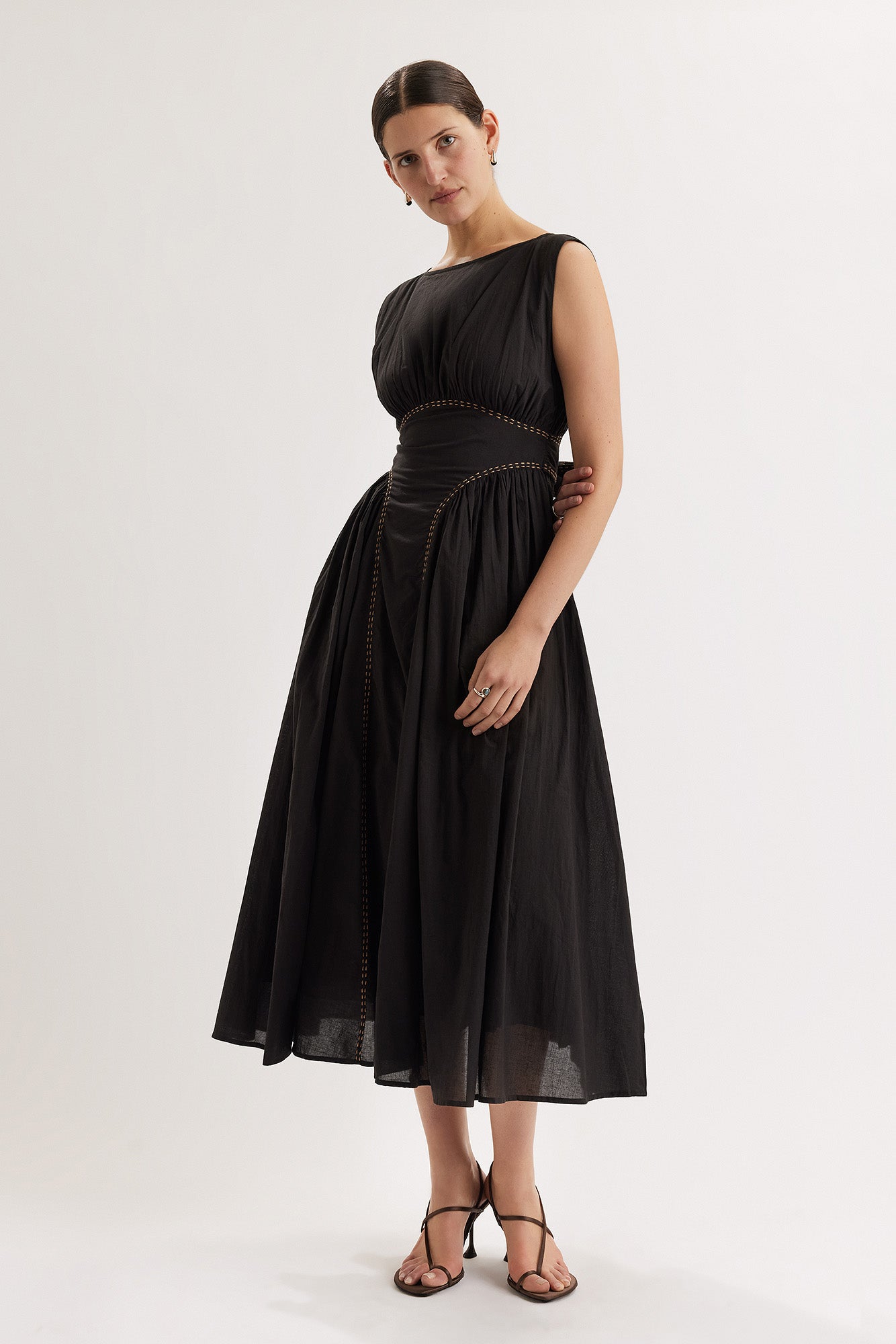 Verena Dress in Black