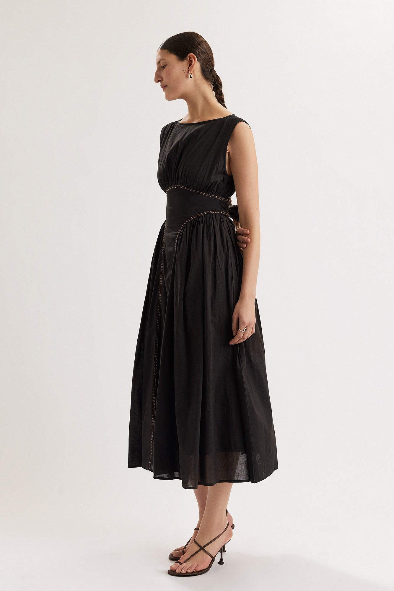 Verena Dress in Black