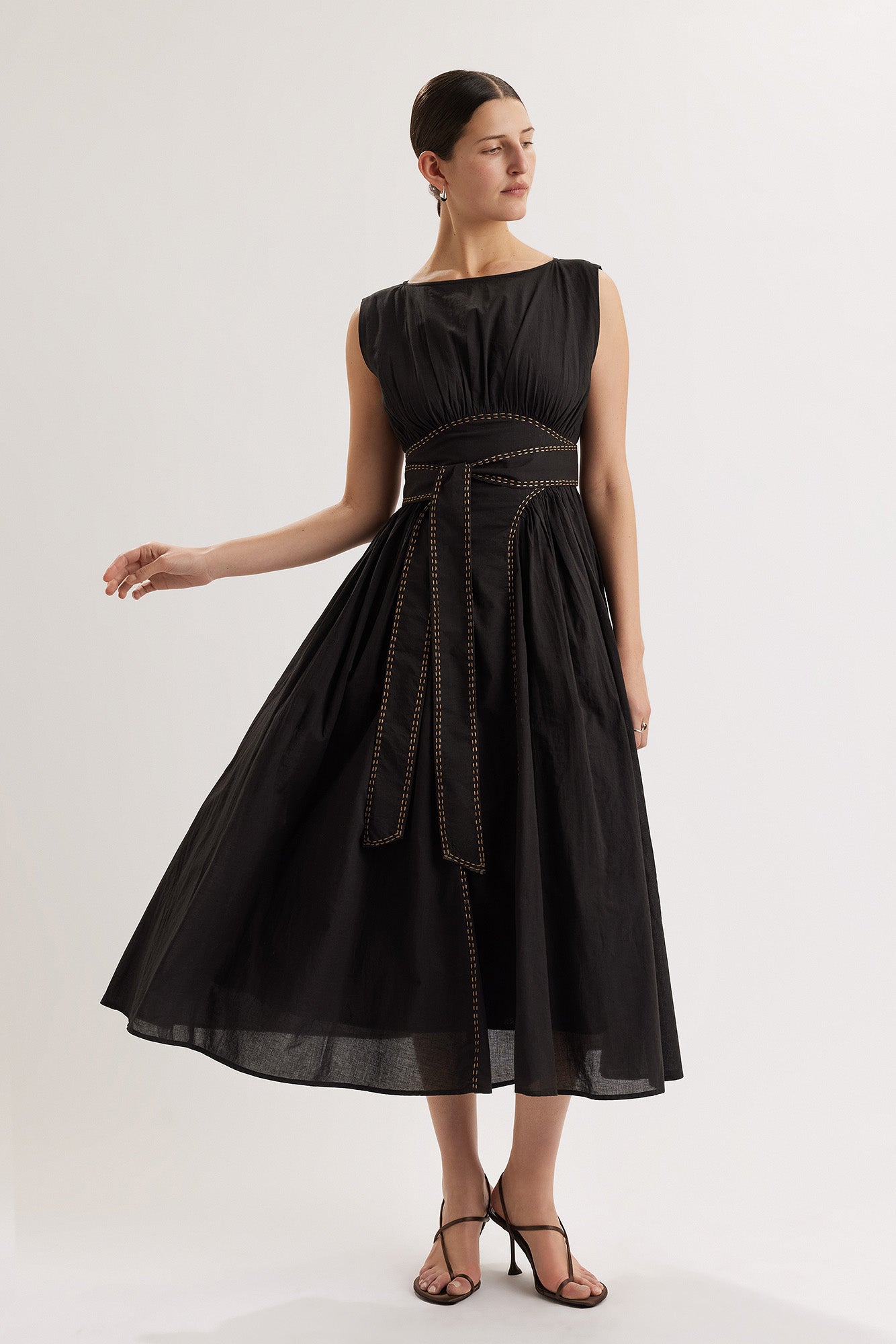 Verena Dress in Black