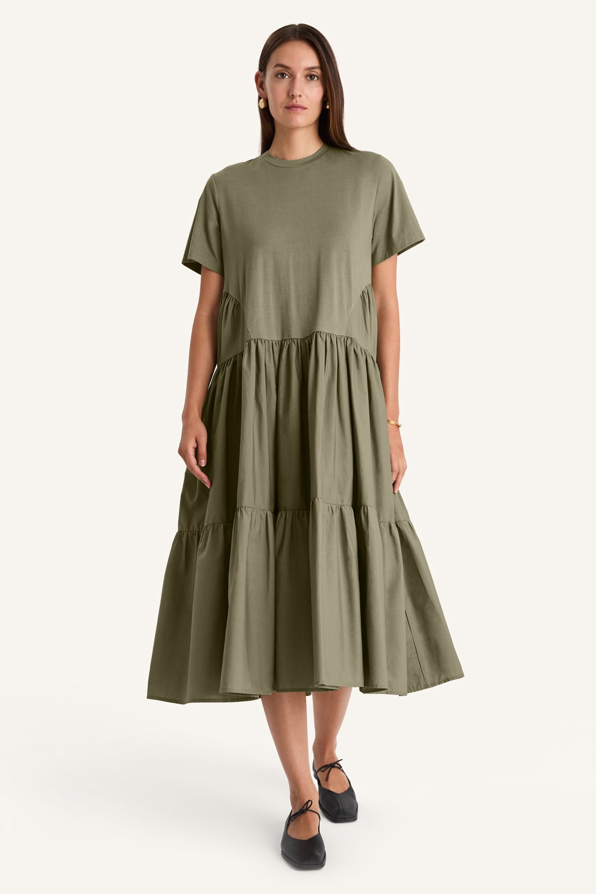 Irene Dress in Aloe