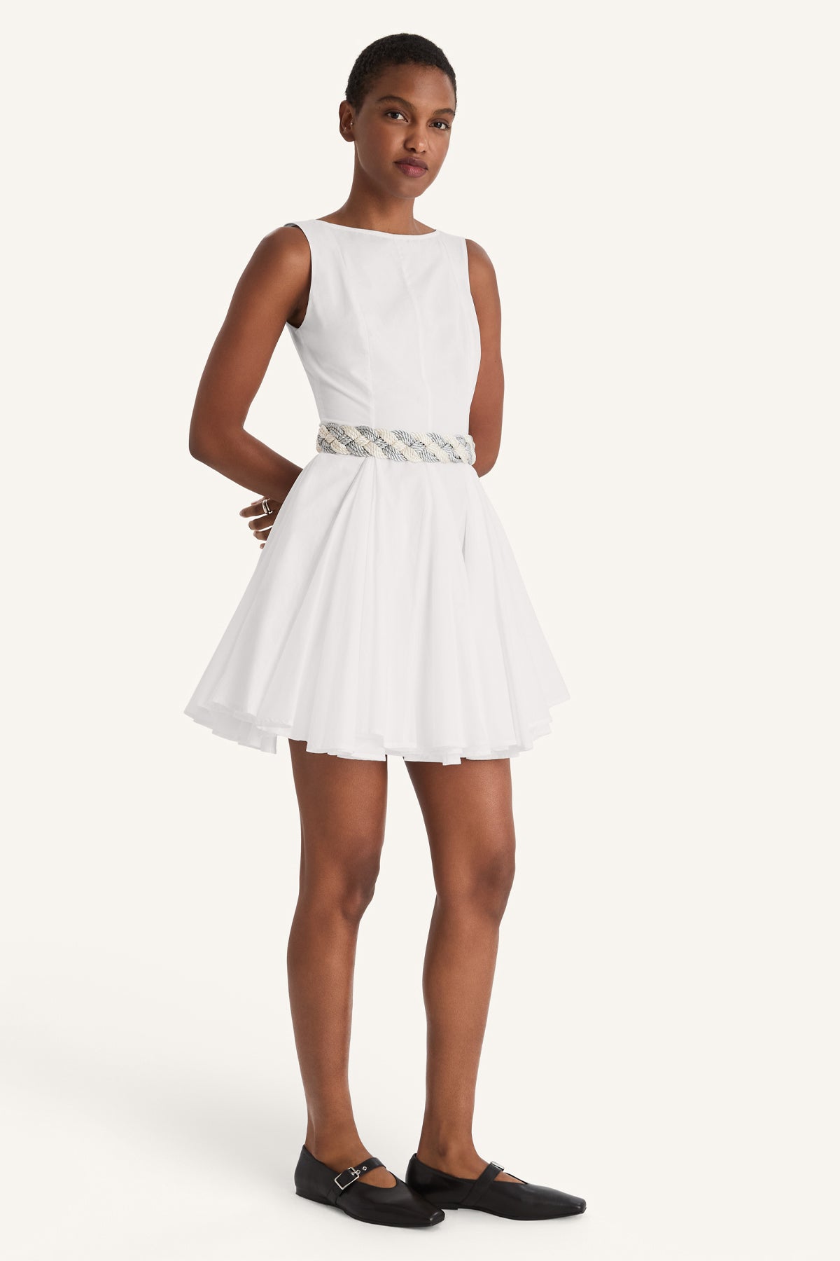 Fremont Dress in White