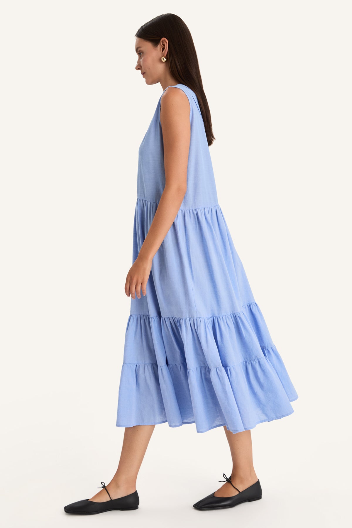 Marisa Dress in Chambray