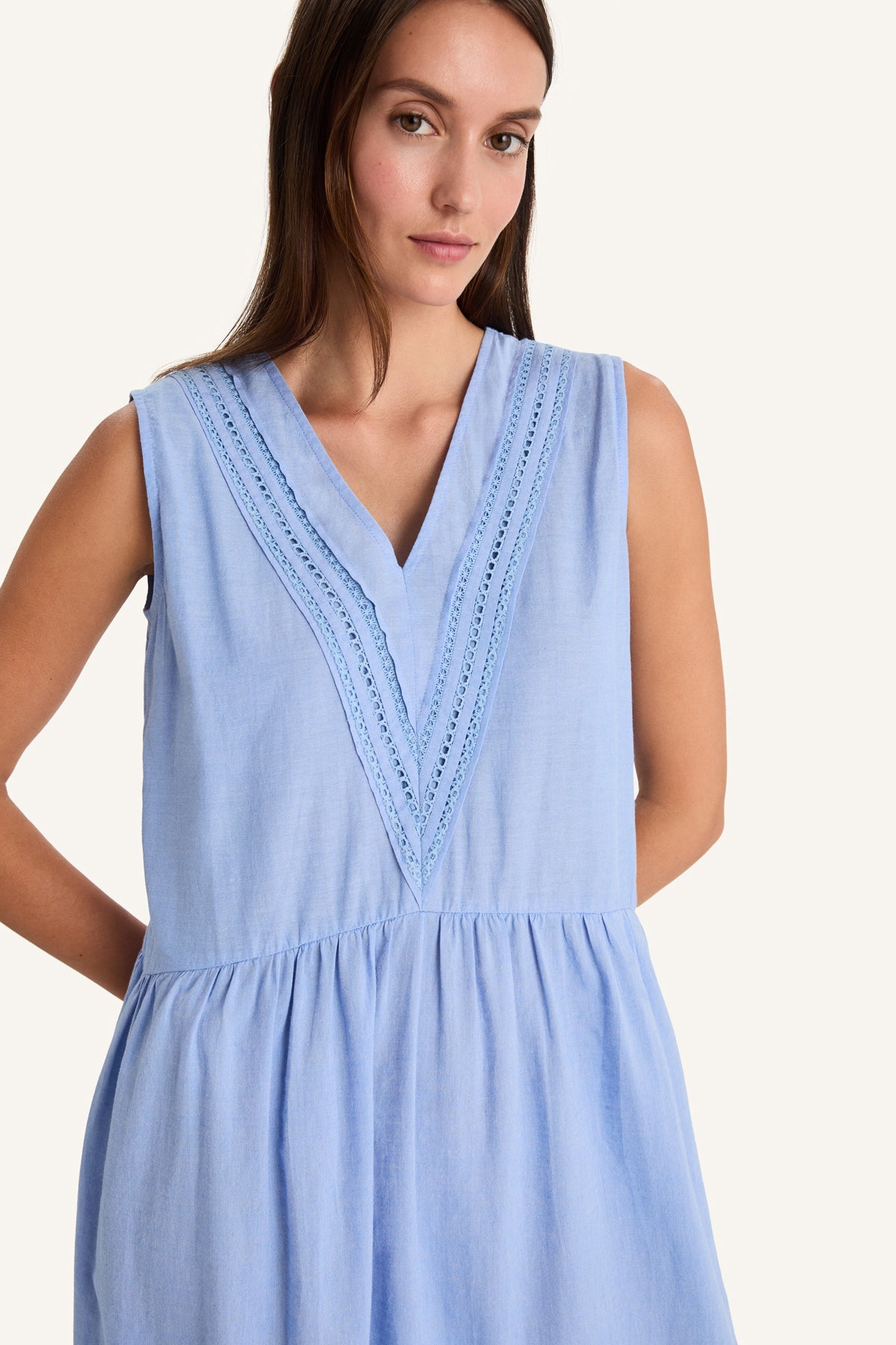 Marisa Dress in Chambray