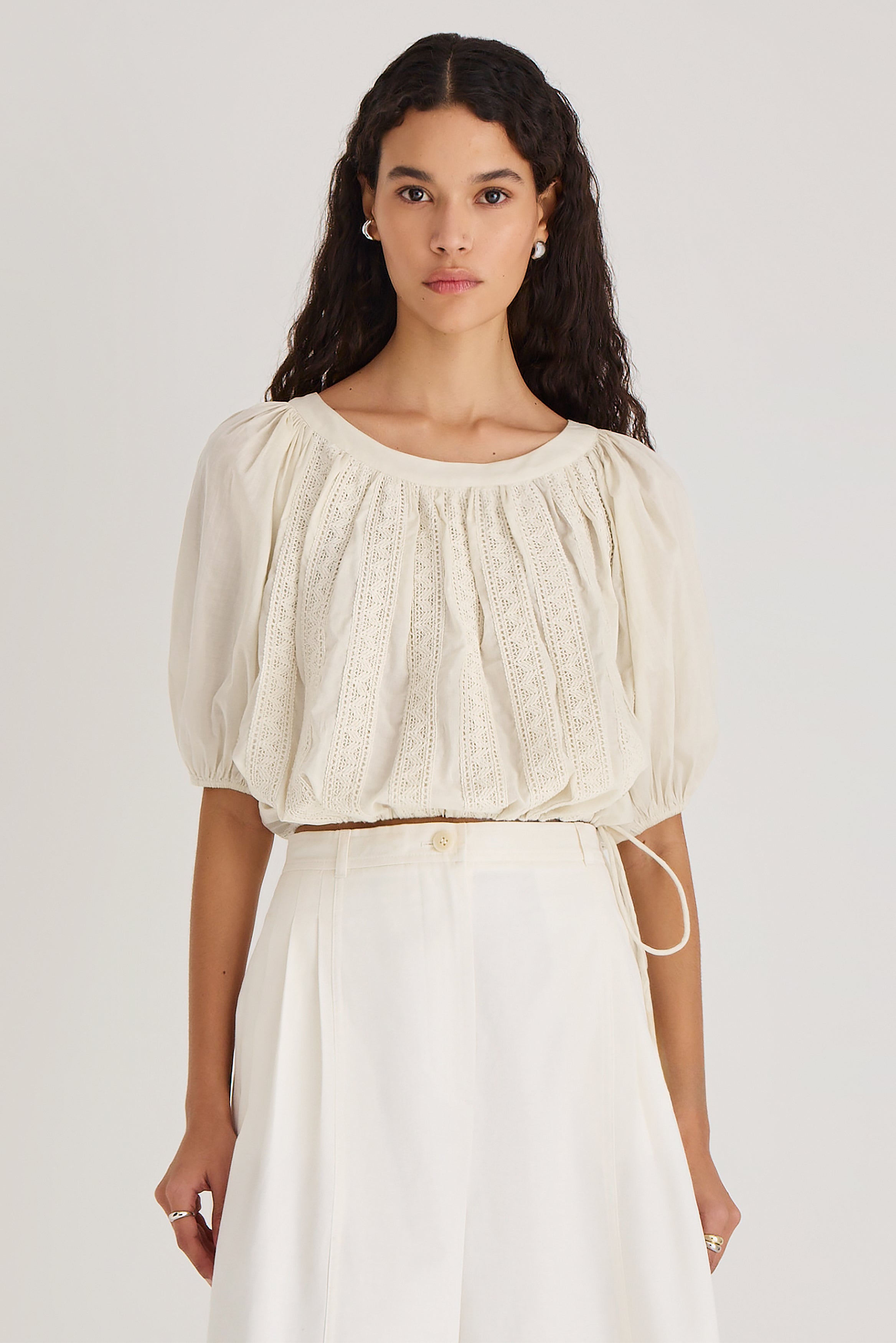 Kailua Top in Opaline