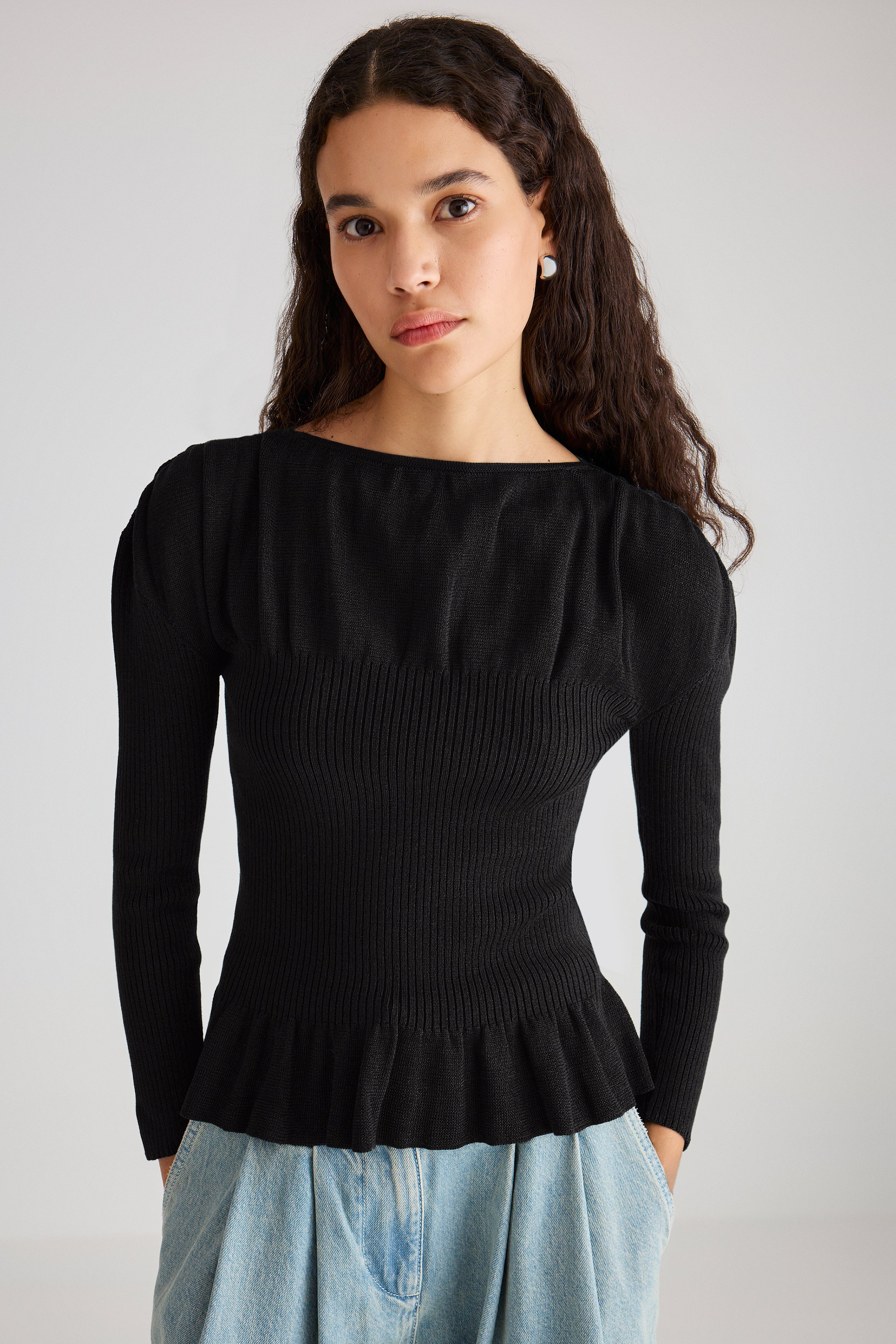 Alma Sweater in Black