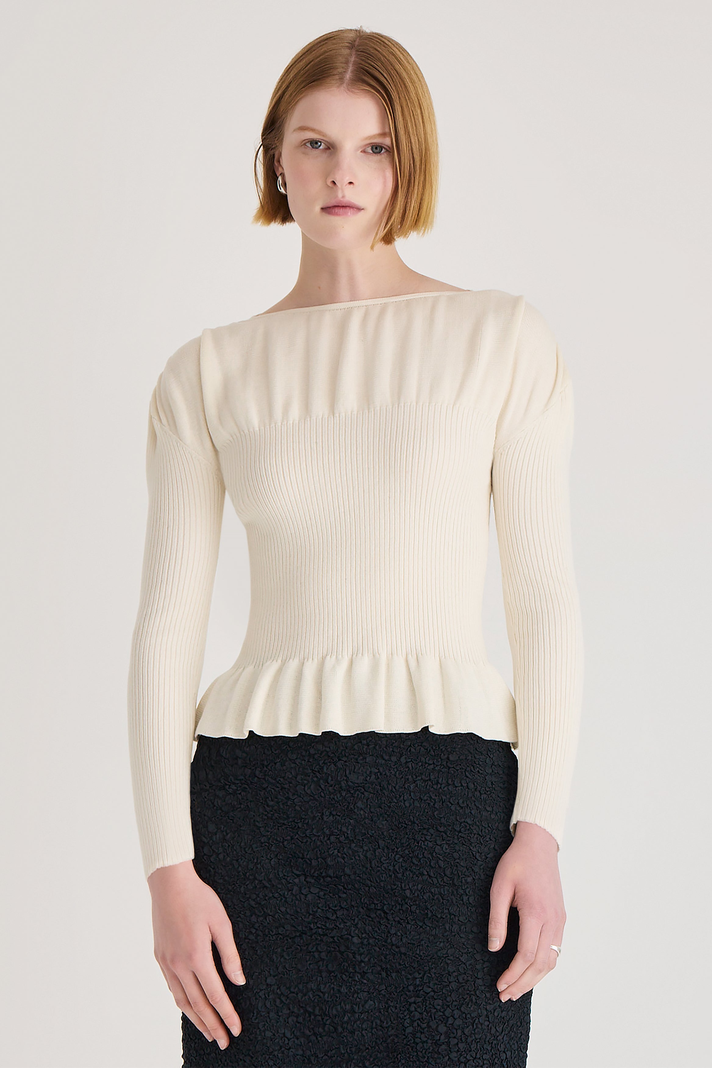 Alma Sweater in Opaline