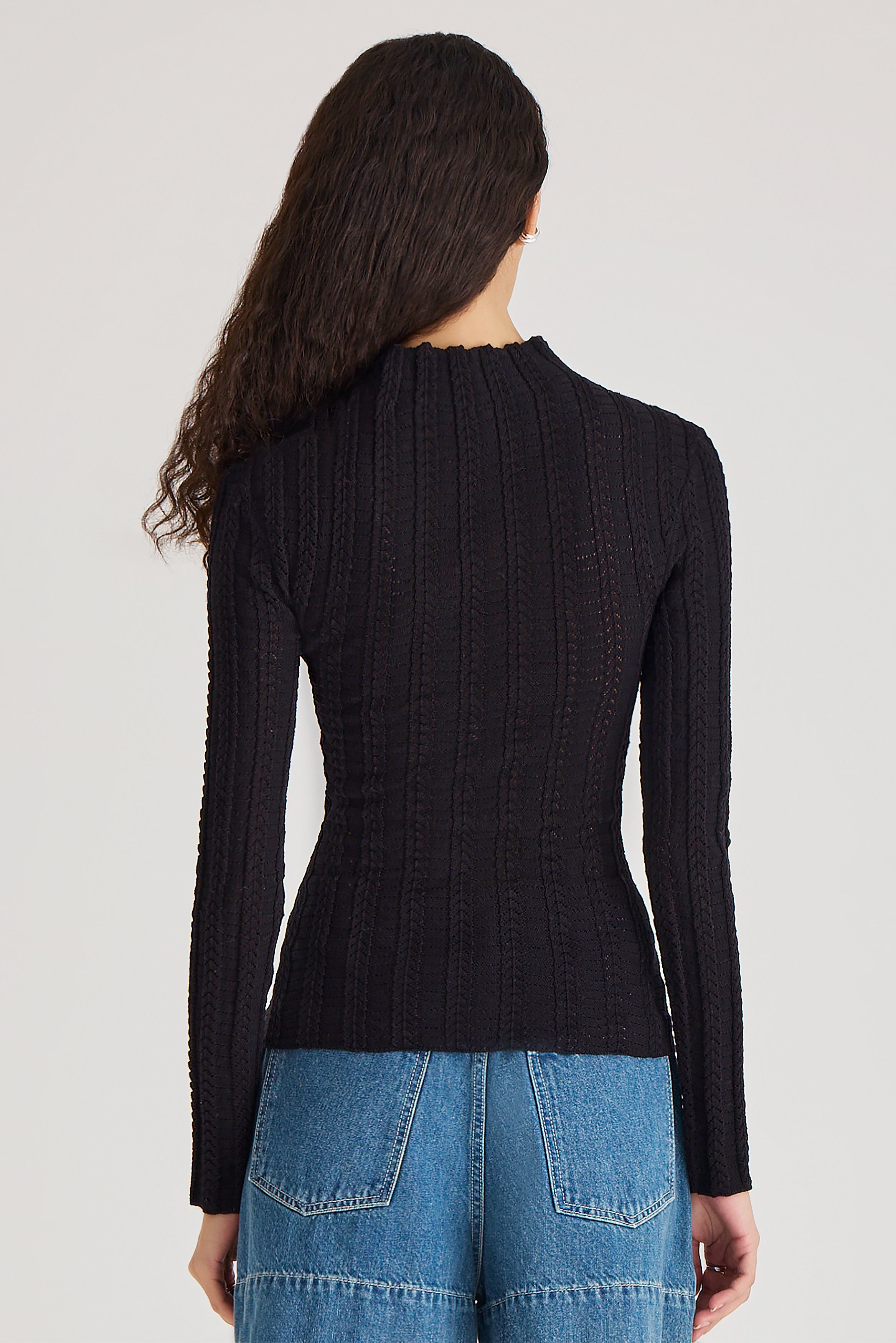 Yarrow Knit in Black