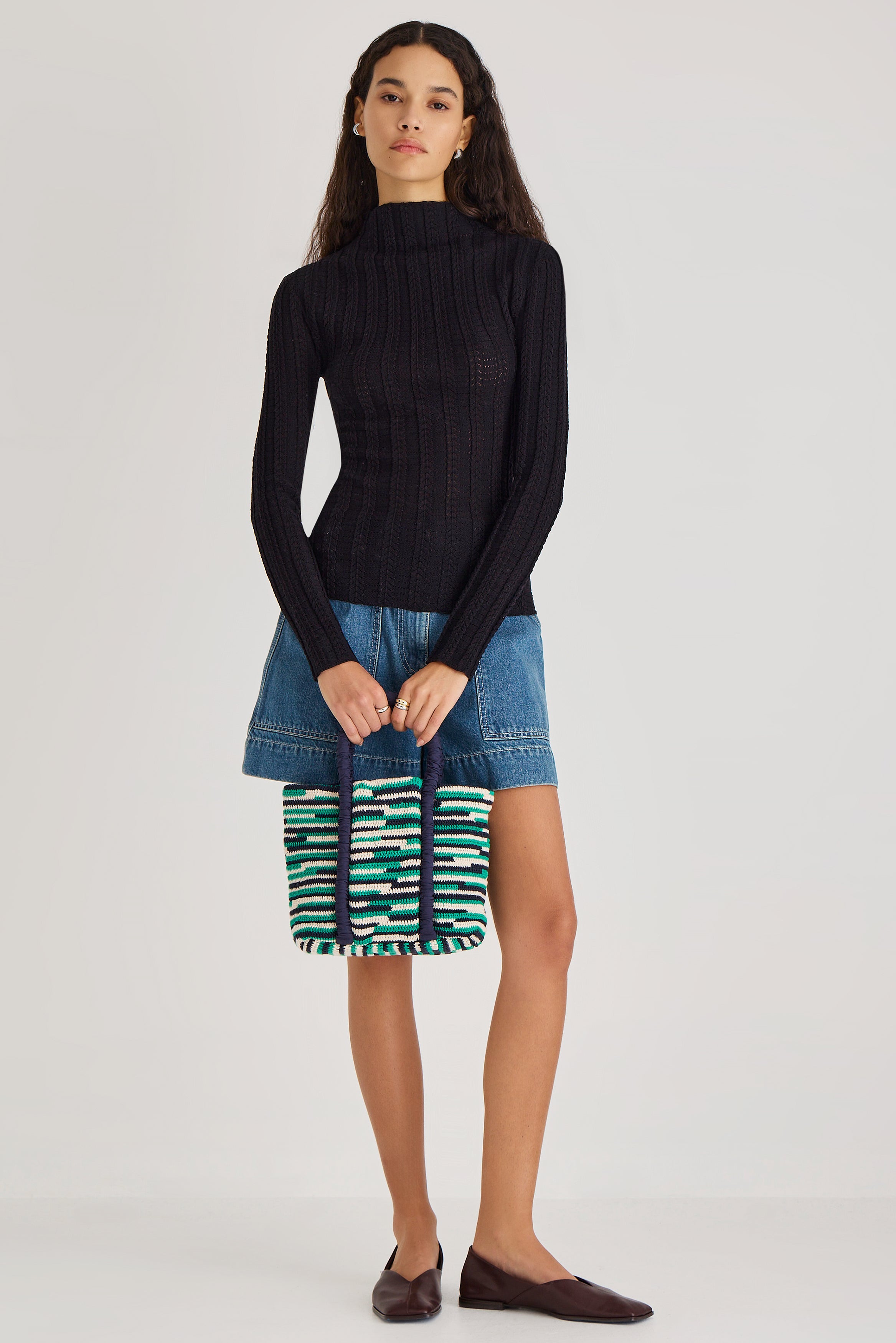 Yarrow Knit in Black