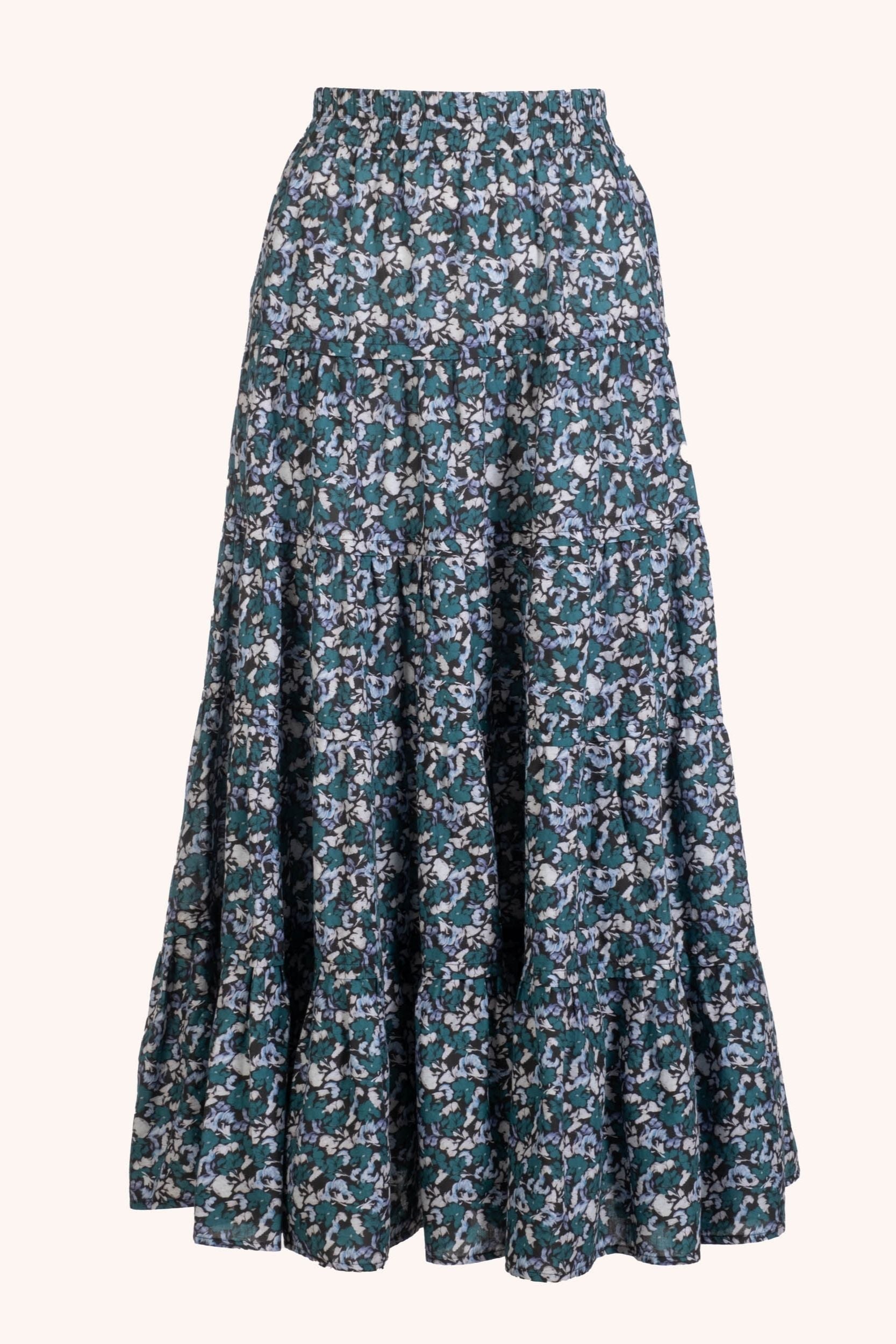 Hana*　1207 Hana Skirt in Mosaic Drift Print