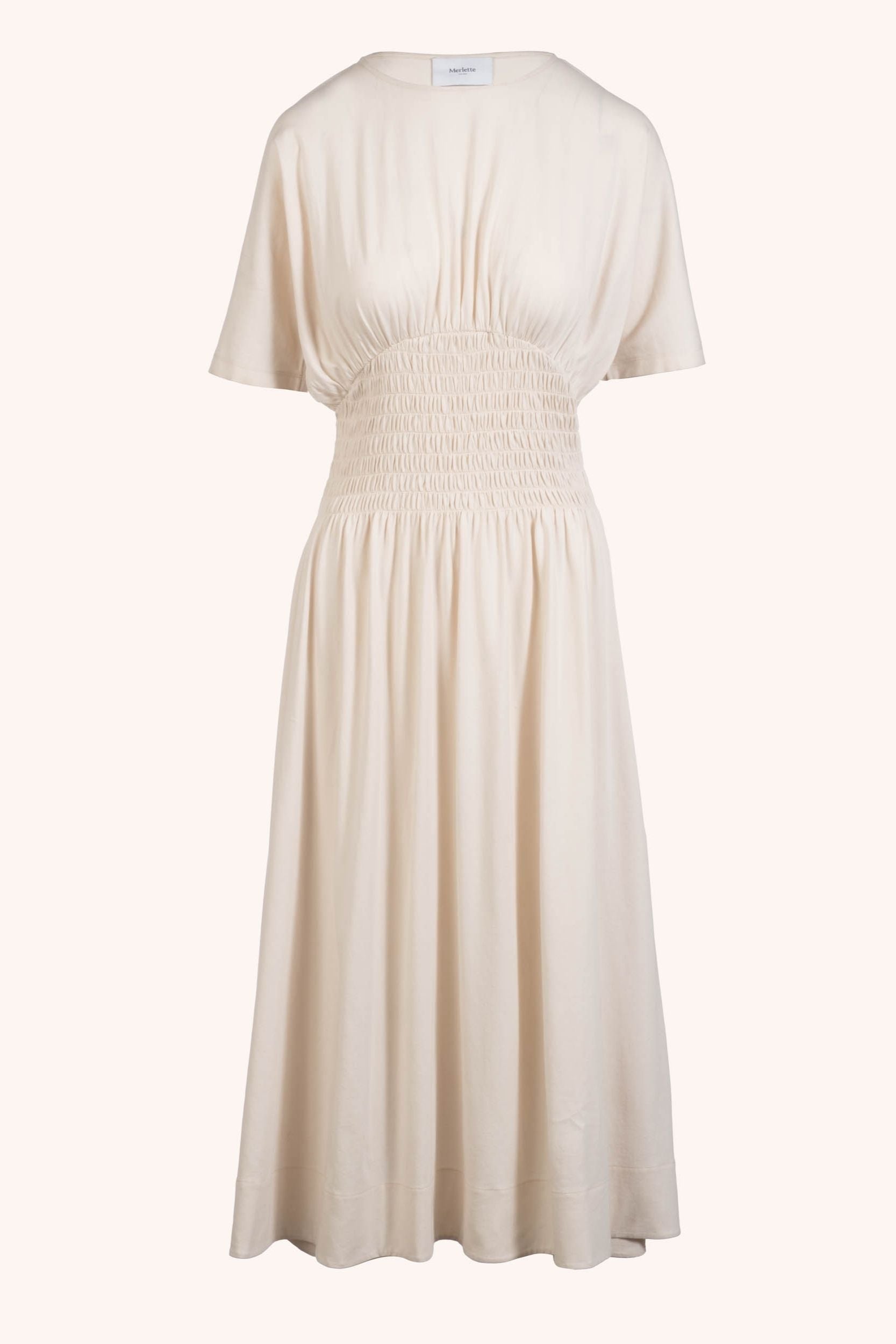 Merlette フクシア ティアードドレス A5 ‼️新品 Merlette】24FWコレクションから新作ドレス第二弾＜MAIDA MIDI