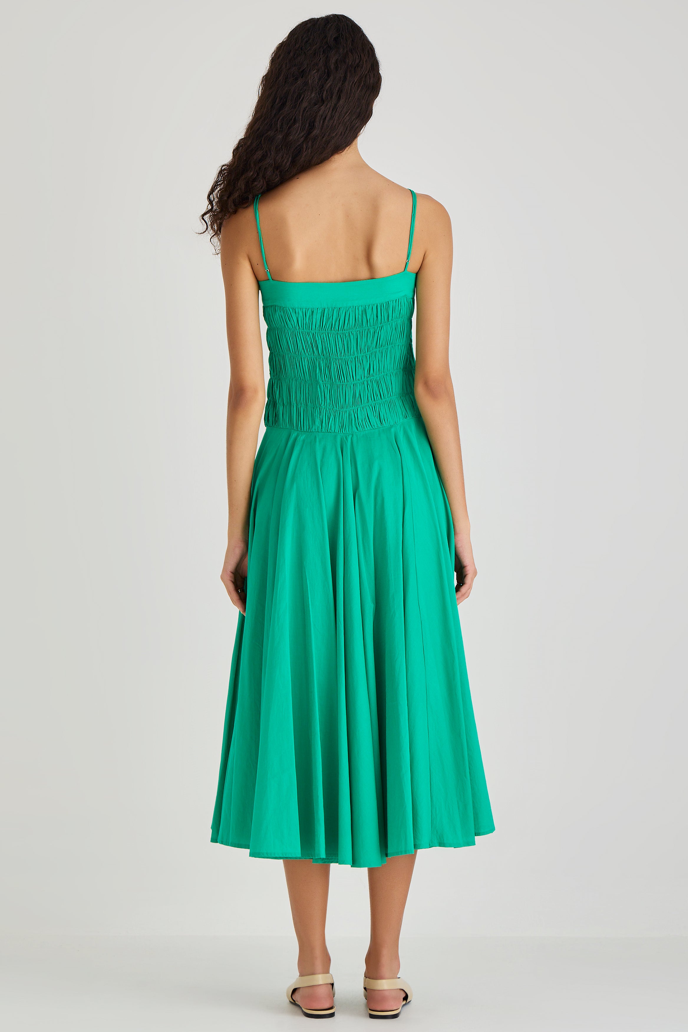 Kaede Dress in Verdant