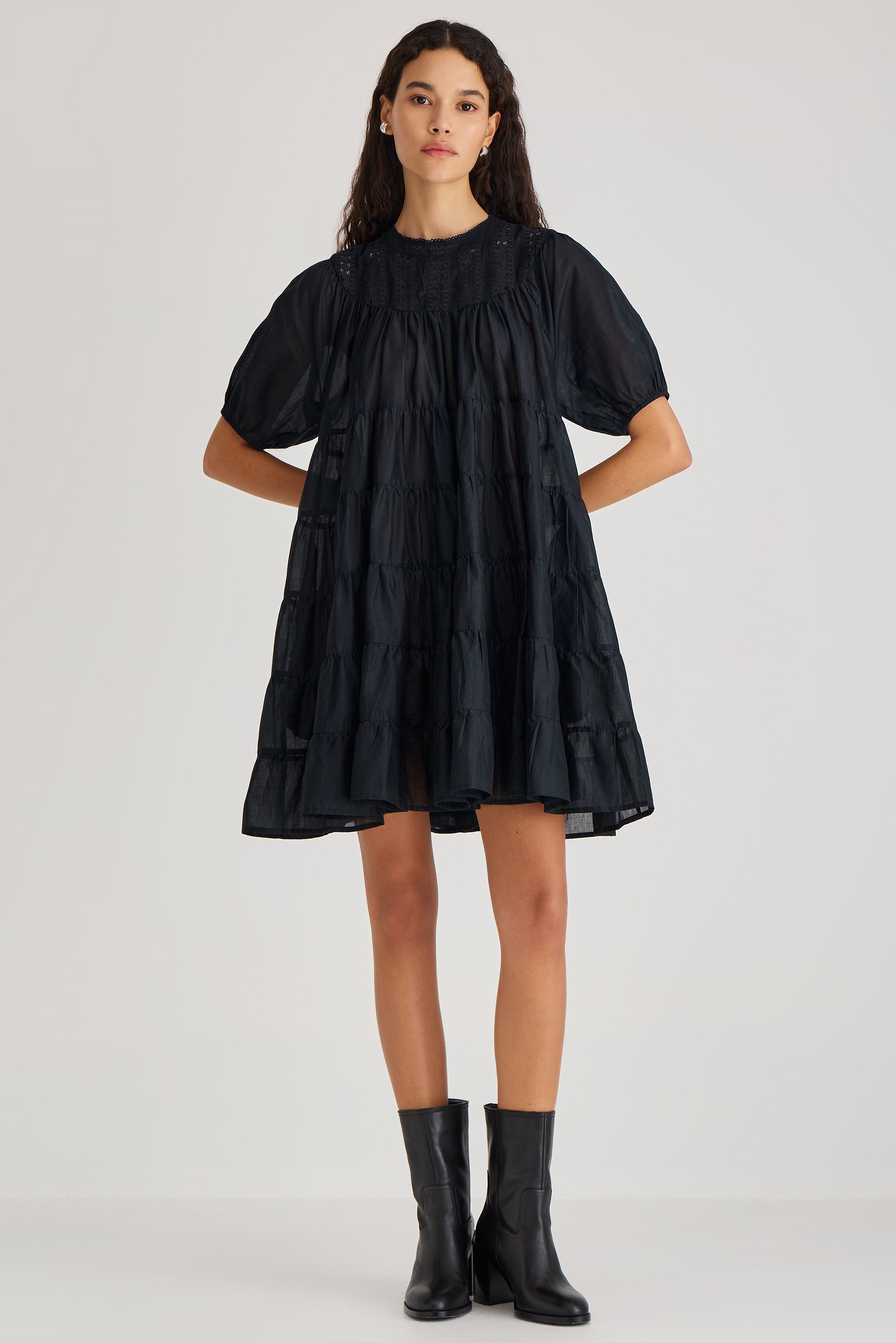 Estelle Dress in Black