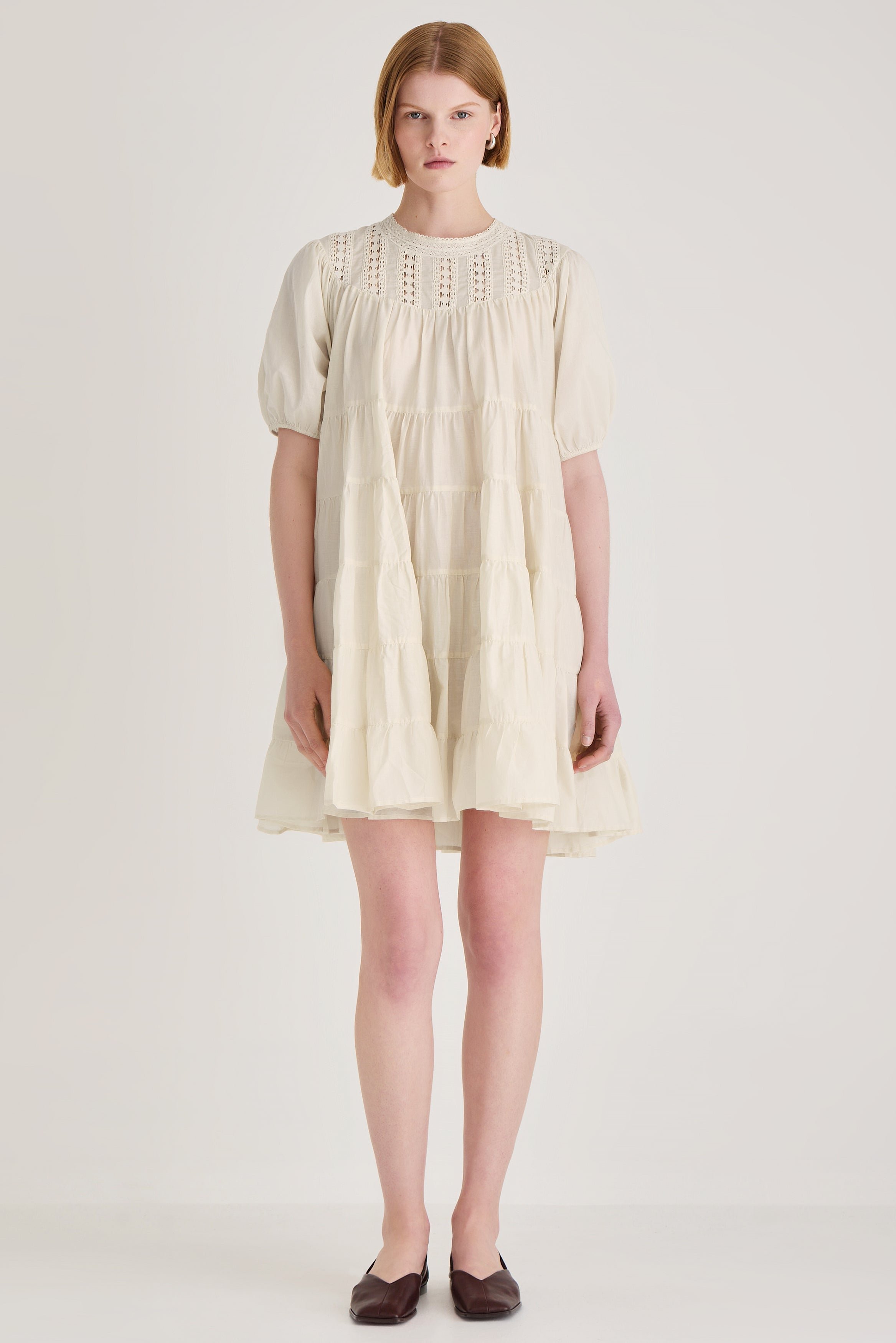 Estelle Dress in Opaline