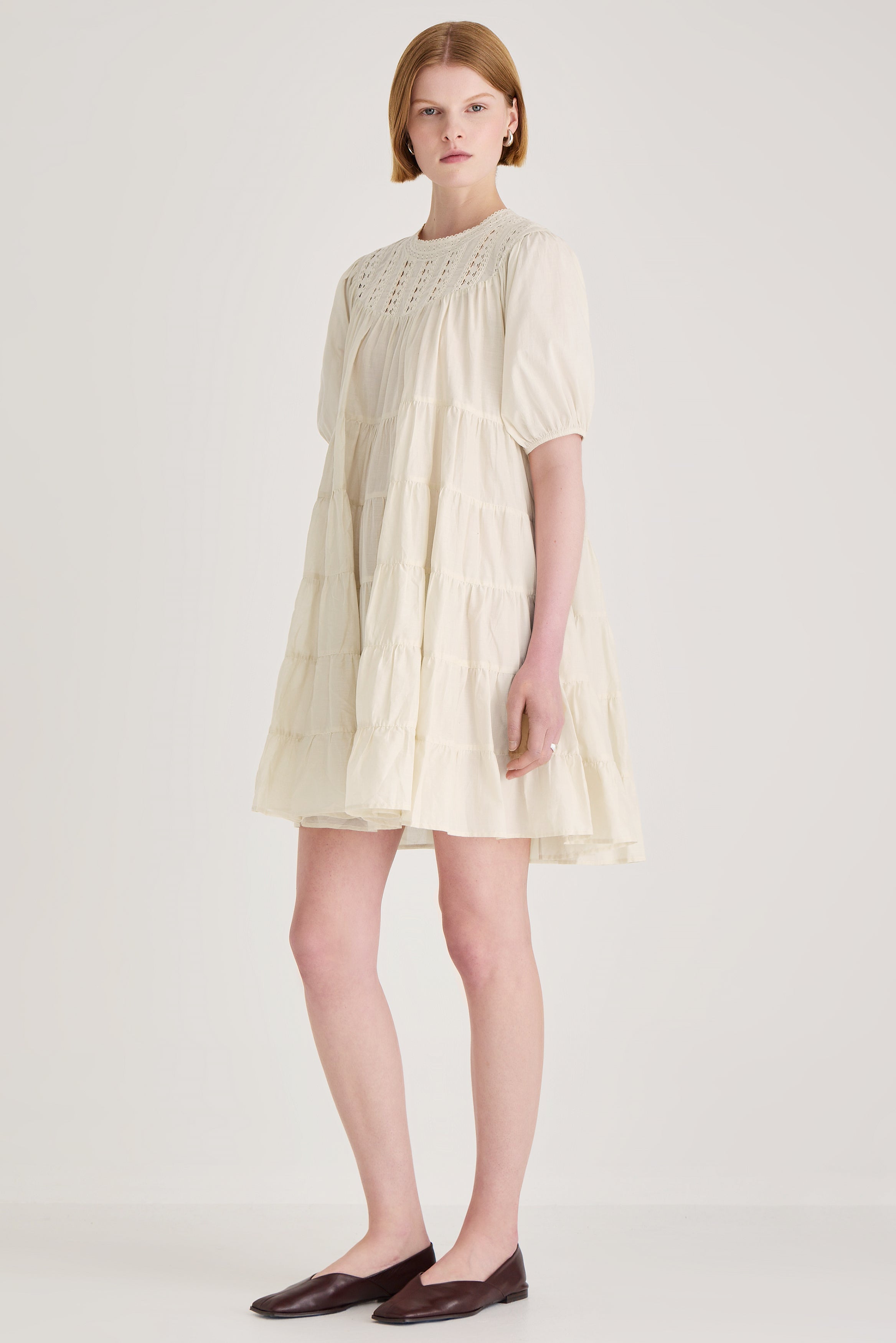 Estelle Dress in Opaline