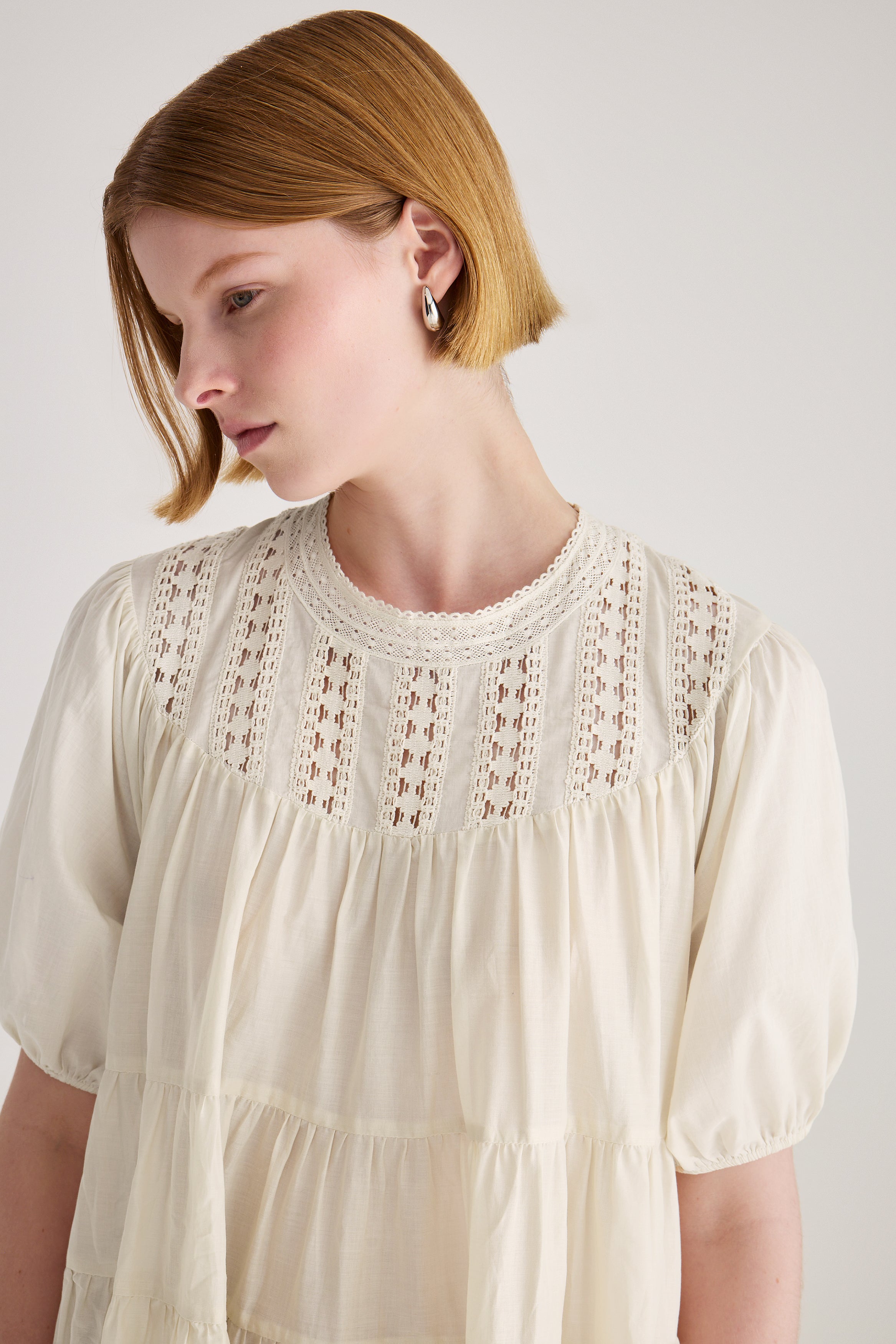 Estelle Dress in Opaline