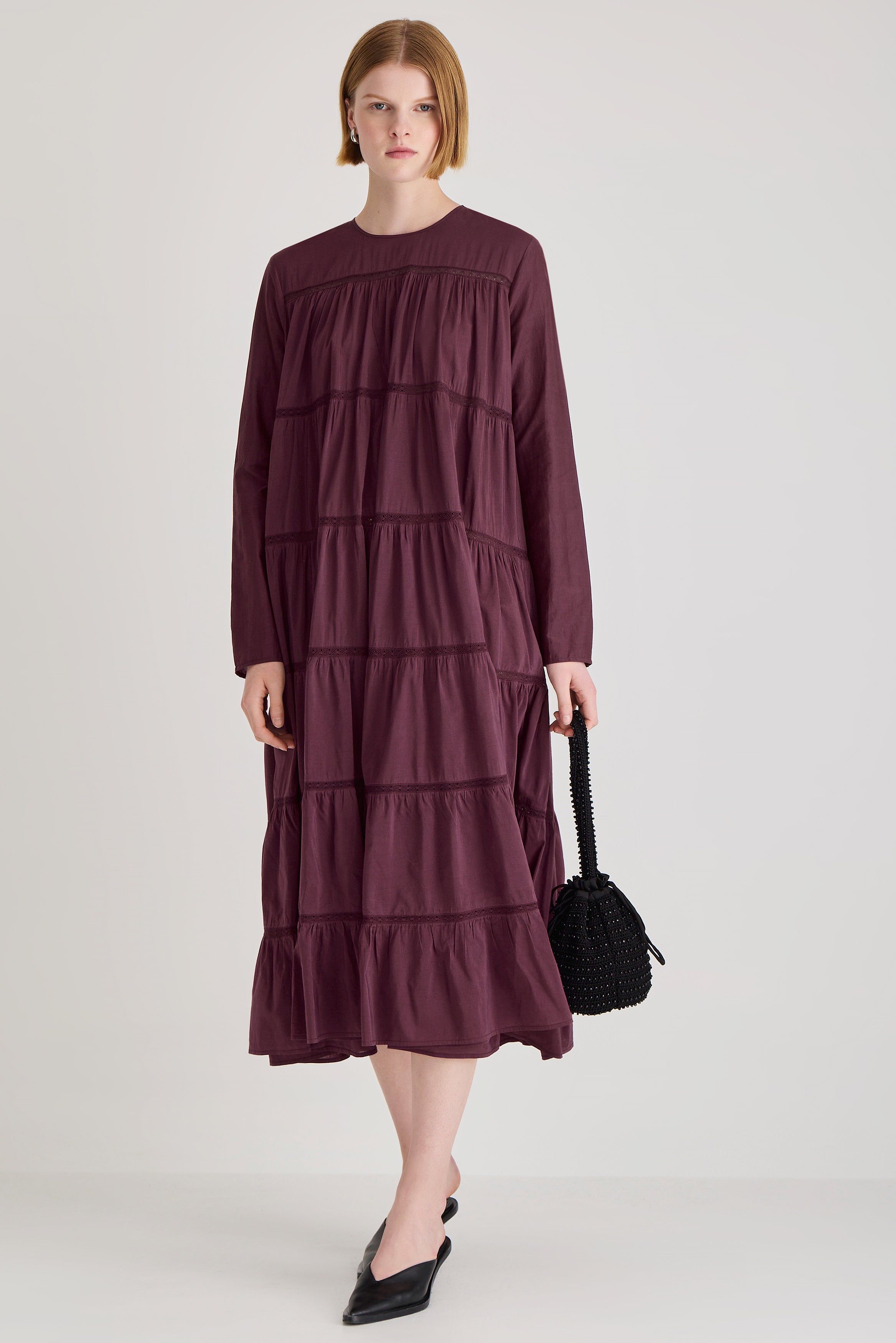 Maida Dress in Figue