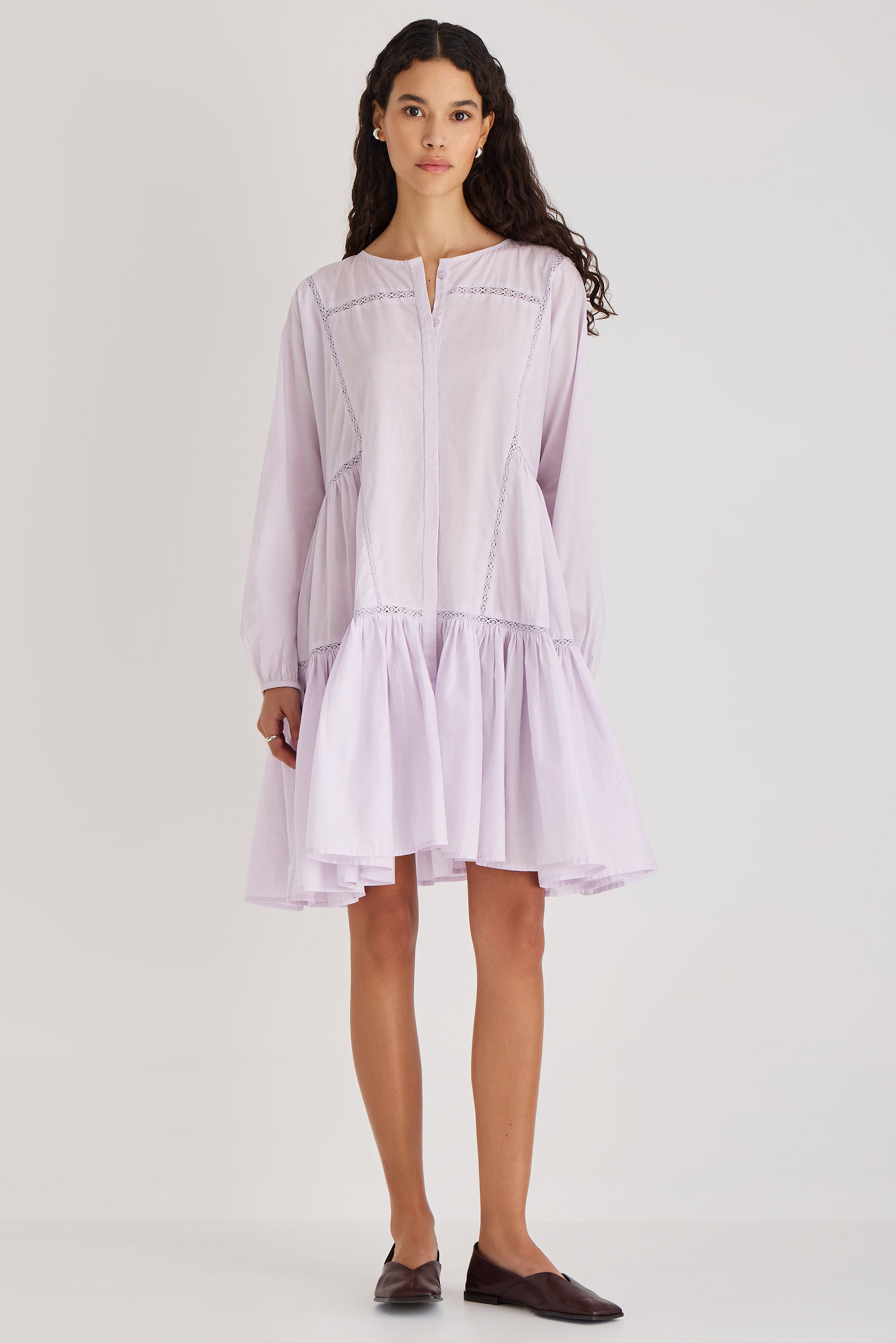 Veda Dress in Wisteria