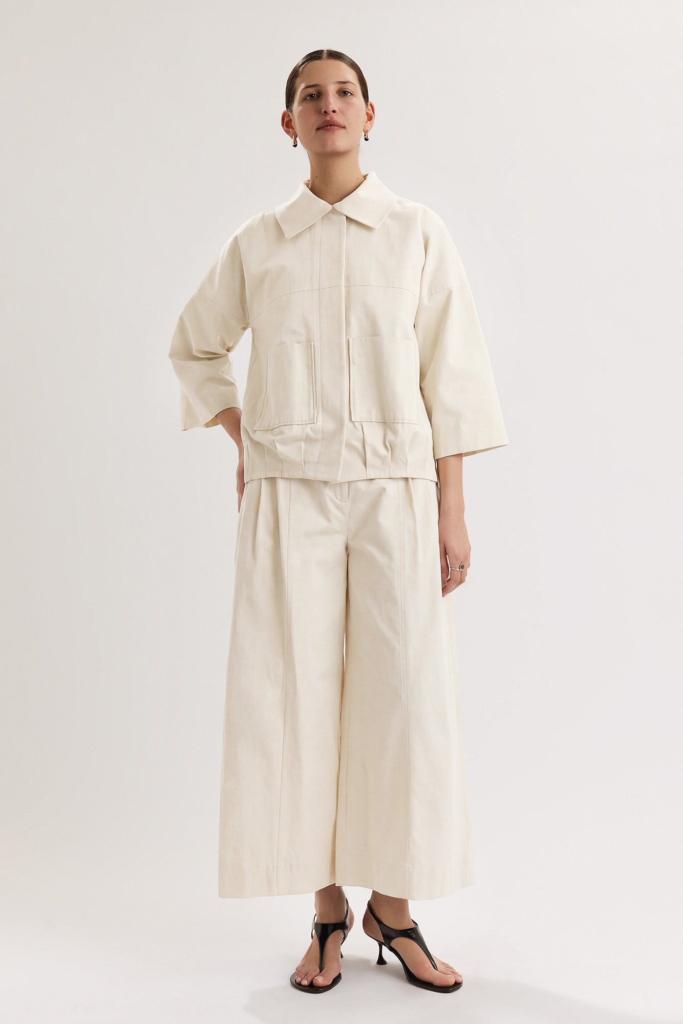 Solara Jacket in Ivoire