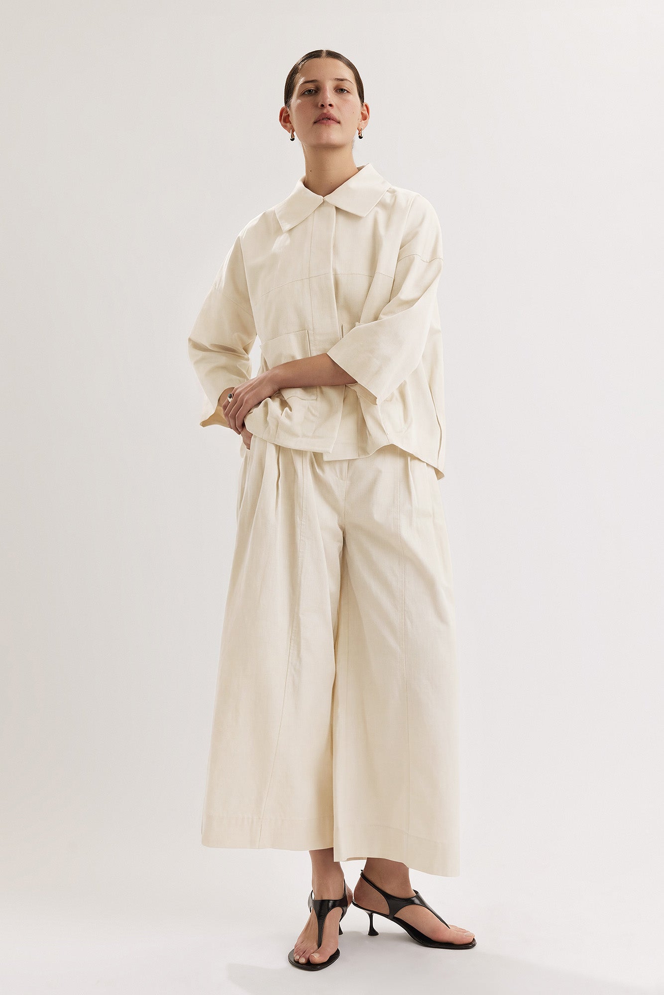 Solara Jacket in Ivoire