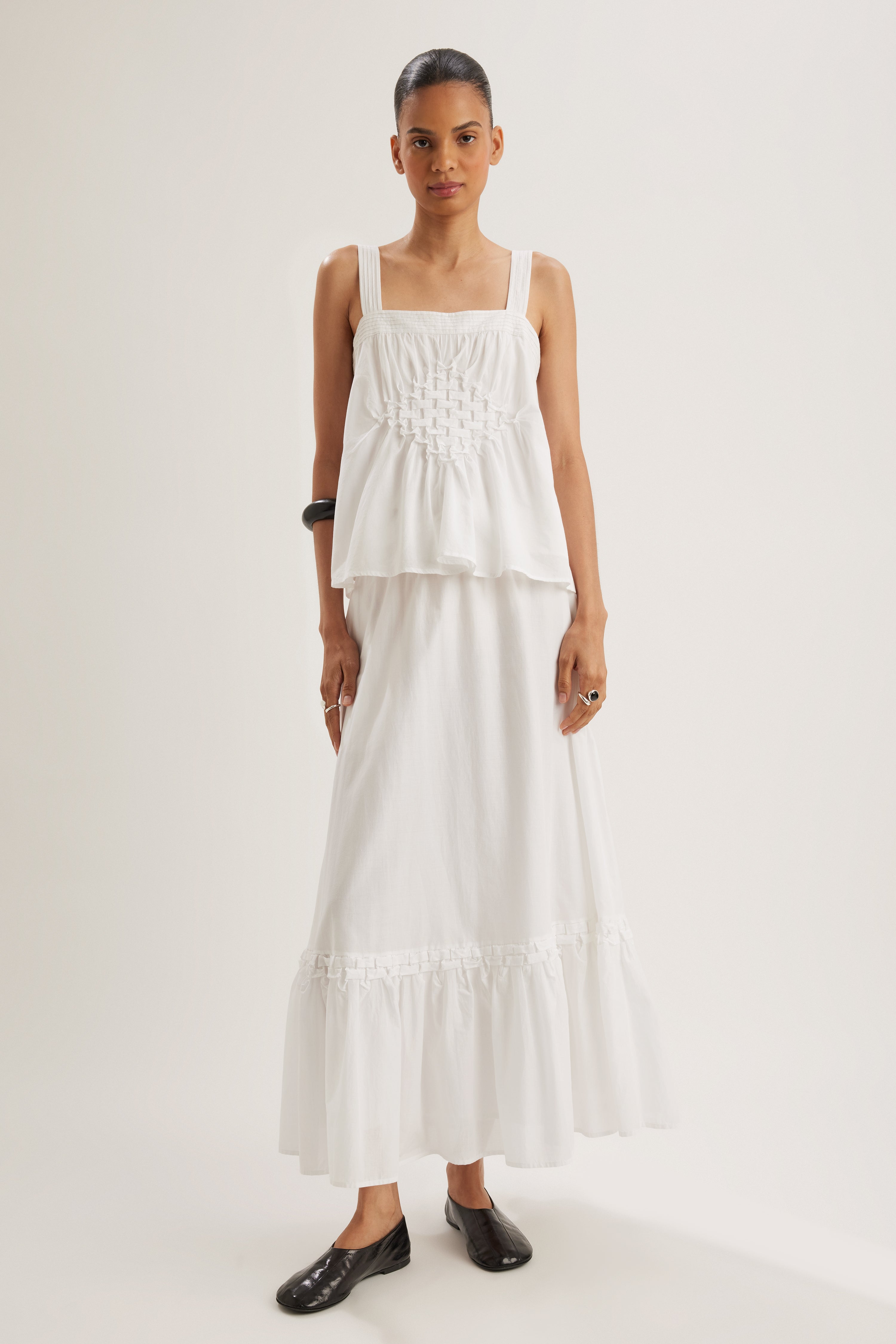 Maribel Skirt in White