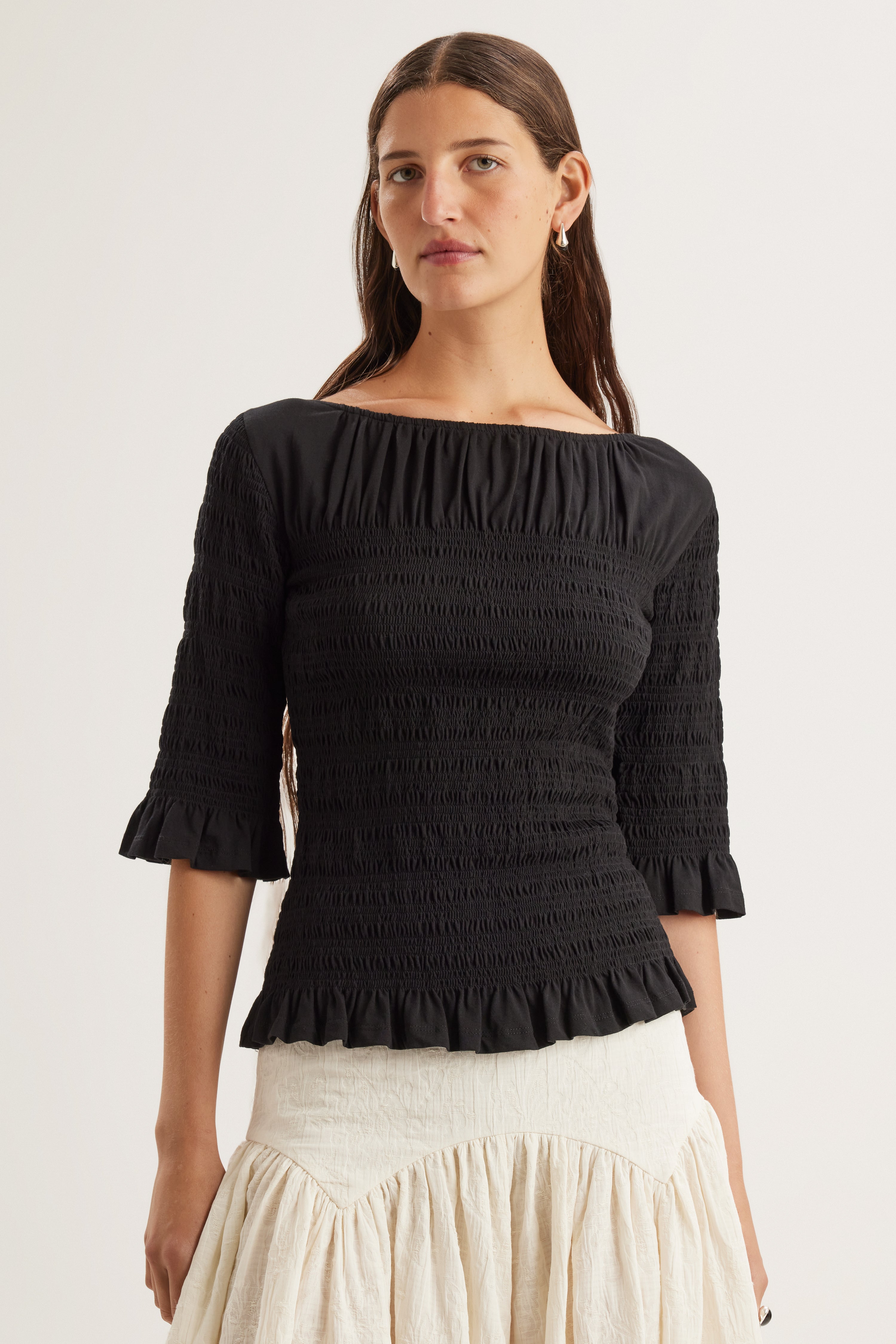 Apolline Top in Black