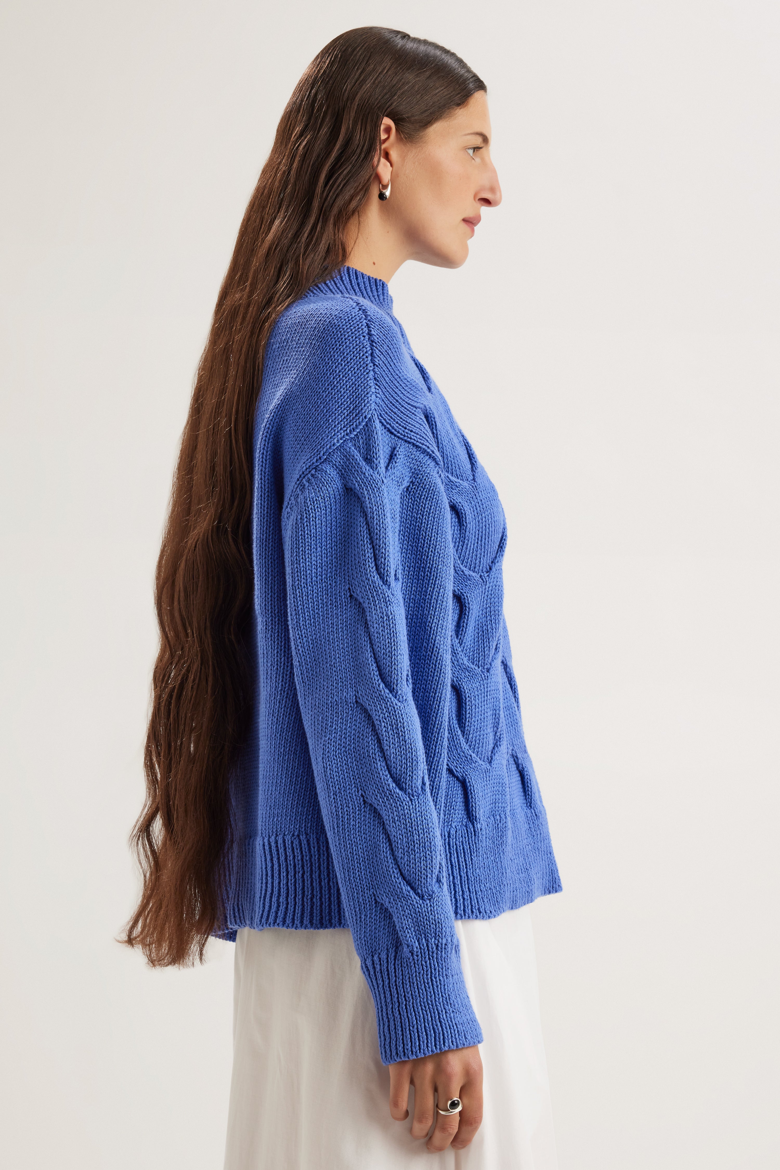 Amira Sweater in Azure
