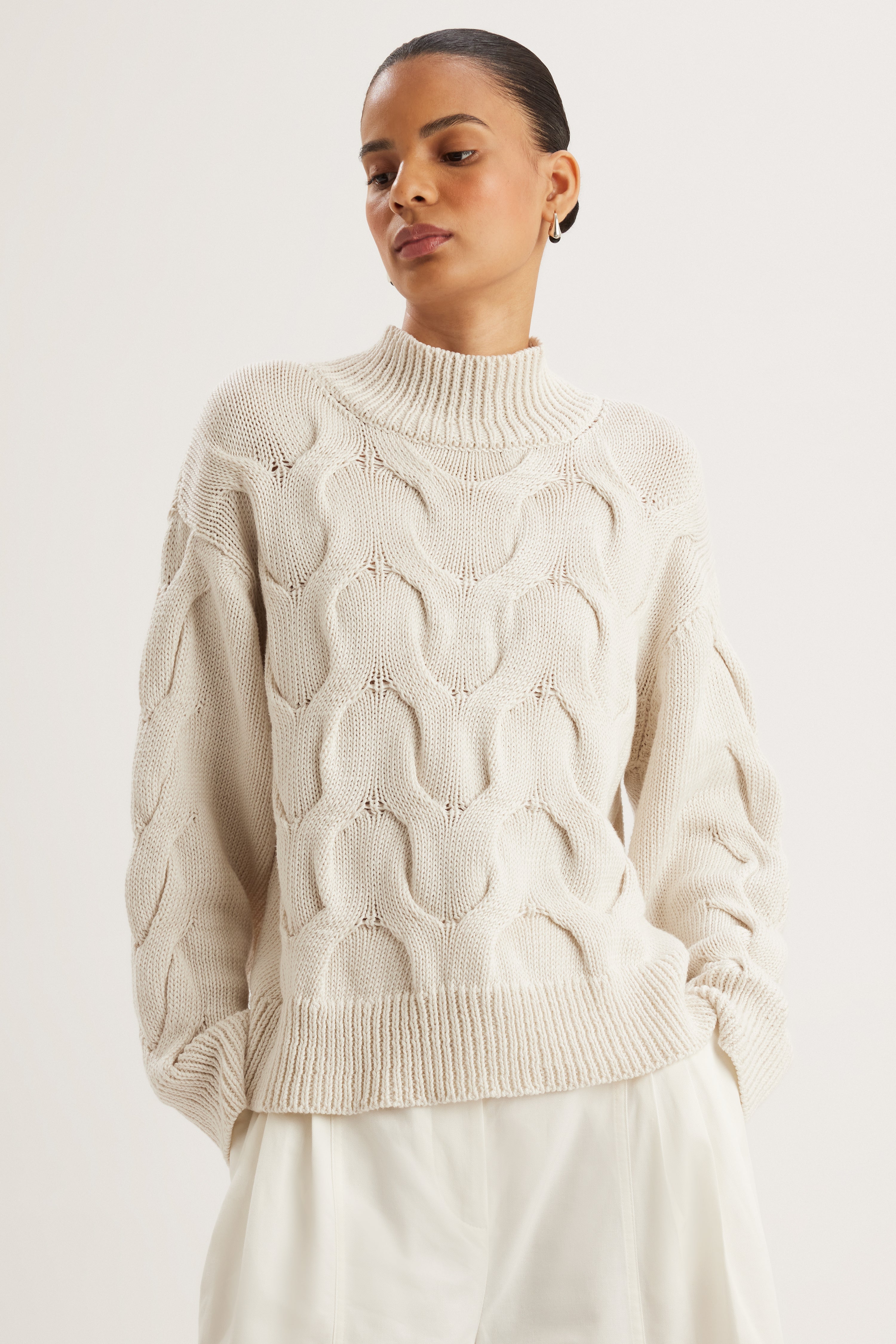 Amira Sweater in Cream
