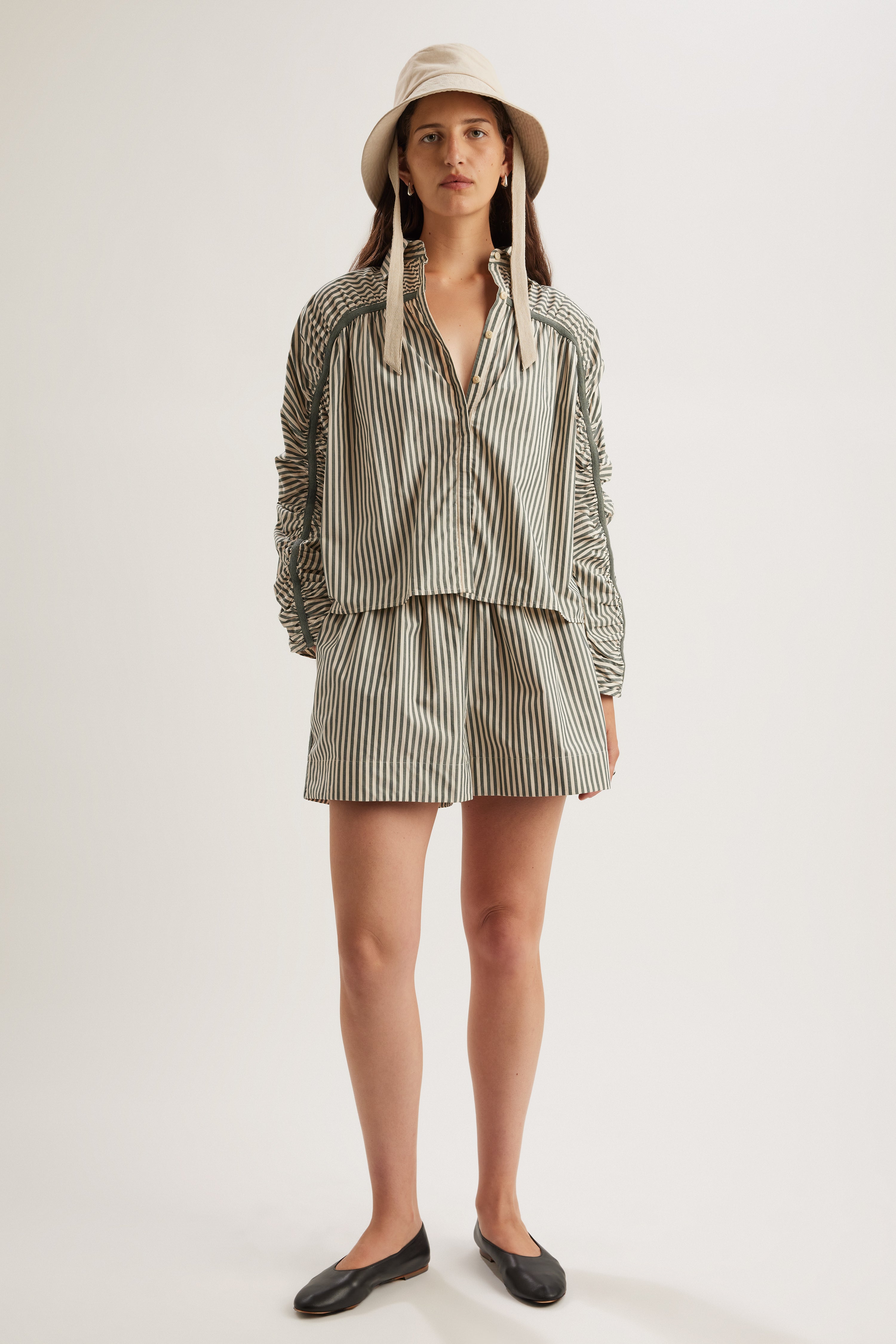 Julian Top in Cedar Stripe