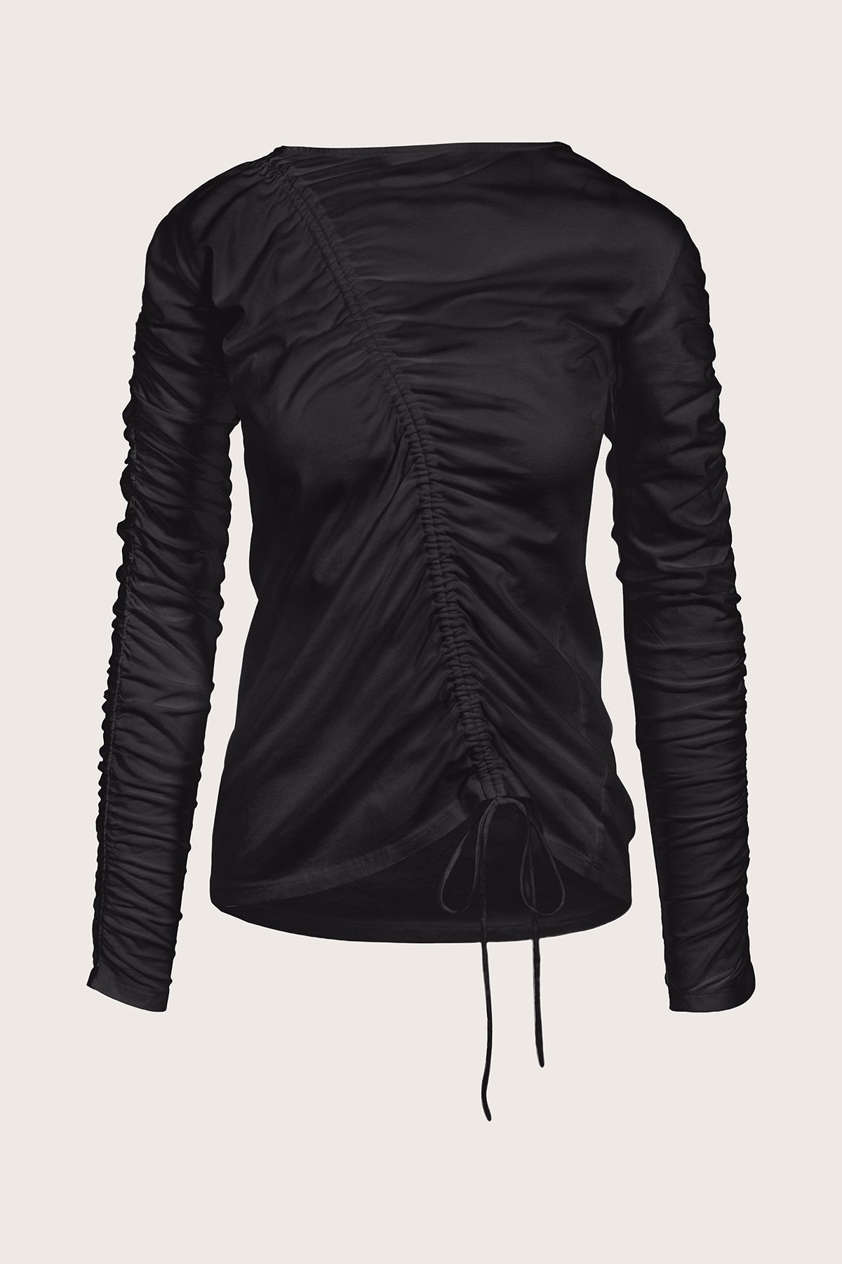 Reverie Long Sleeve Top in Black