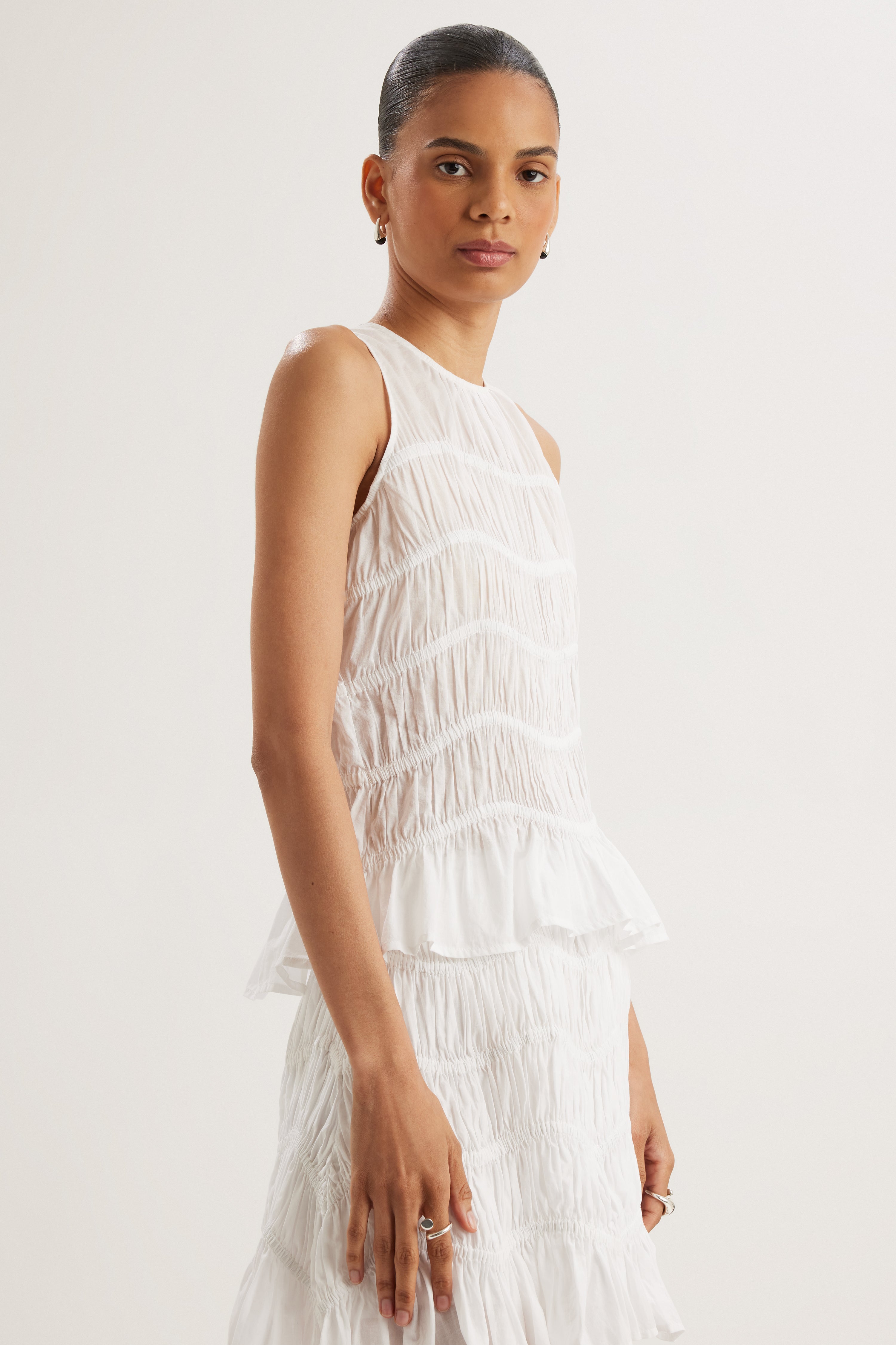 Josette Top in White