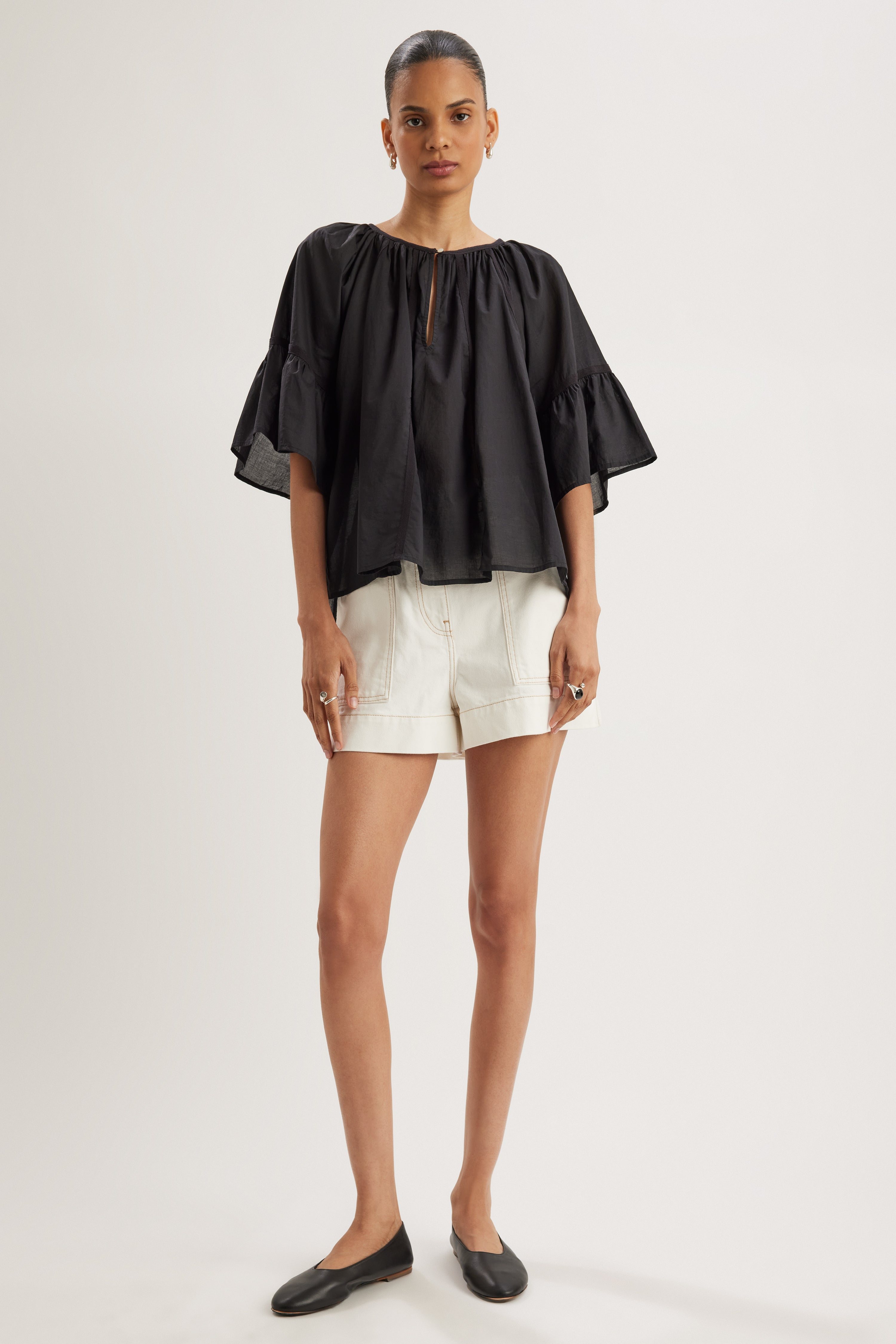 Parsons Top in Black