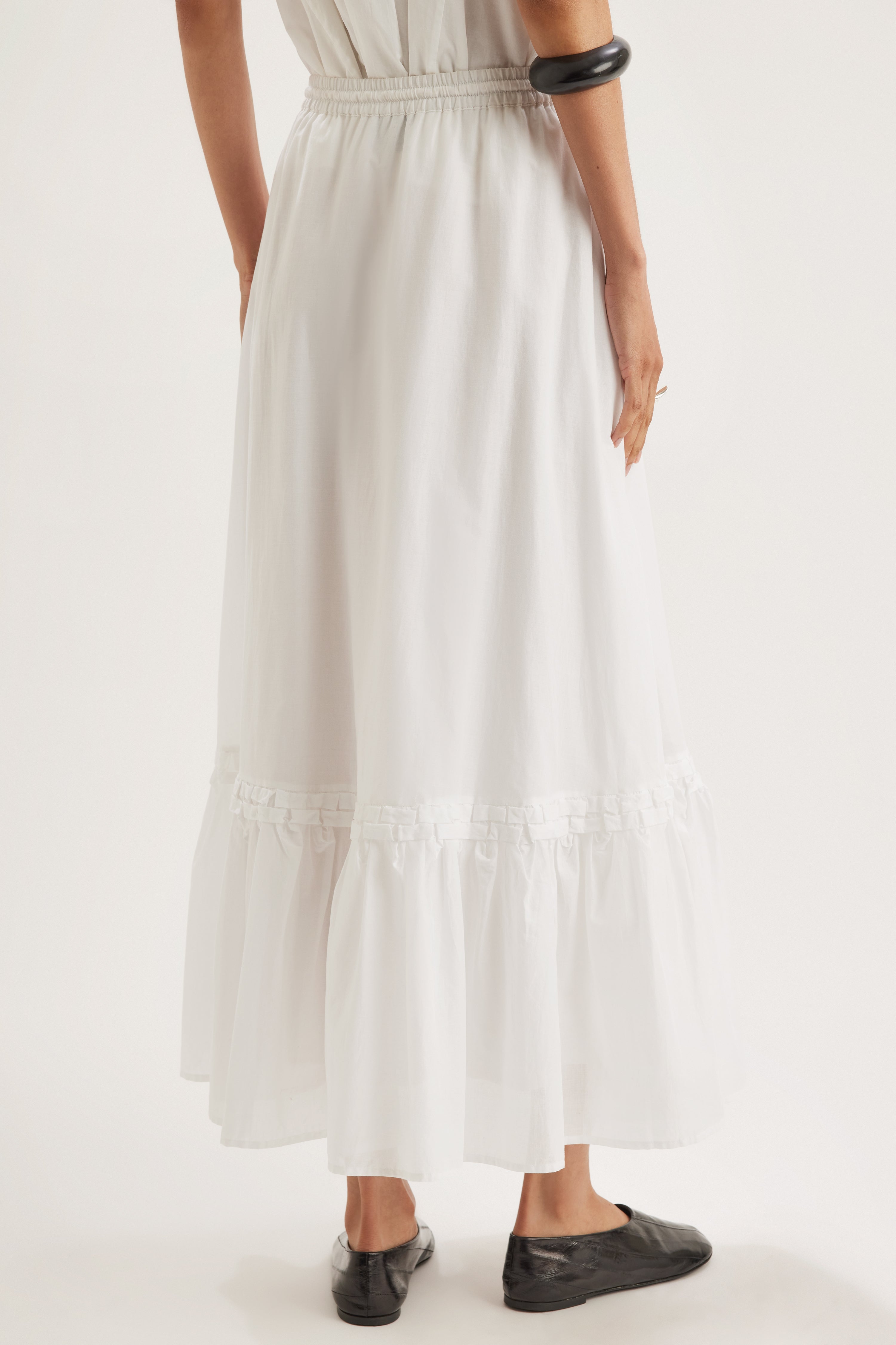 Maribel Skirt in White