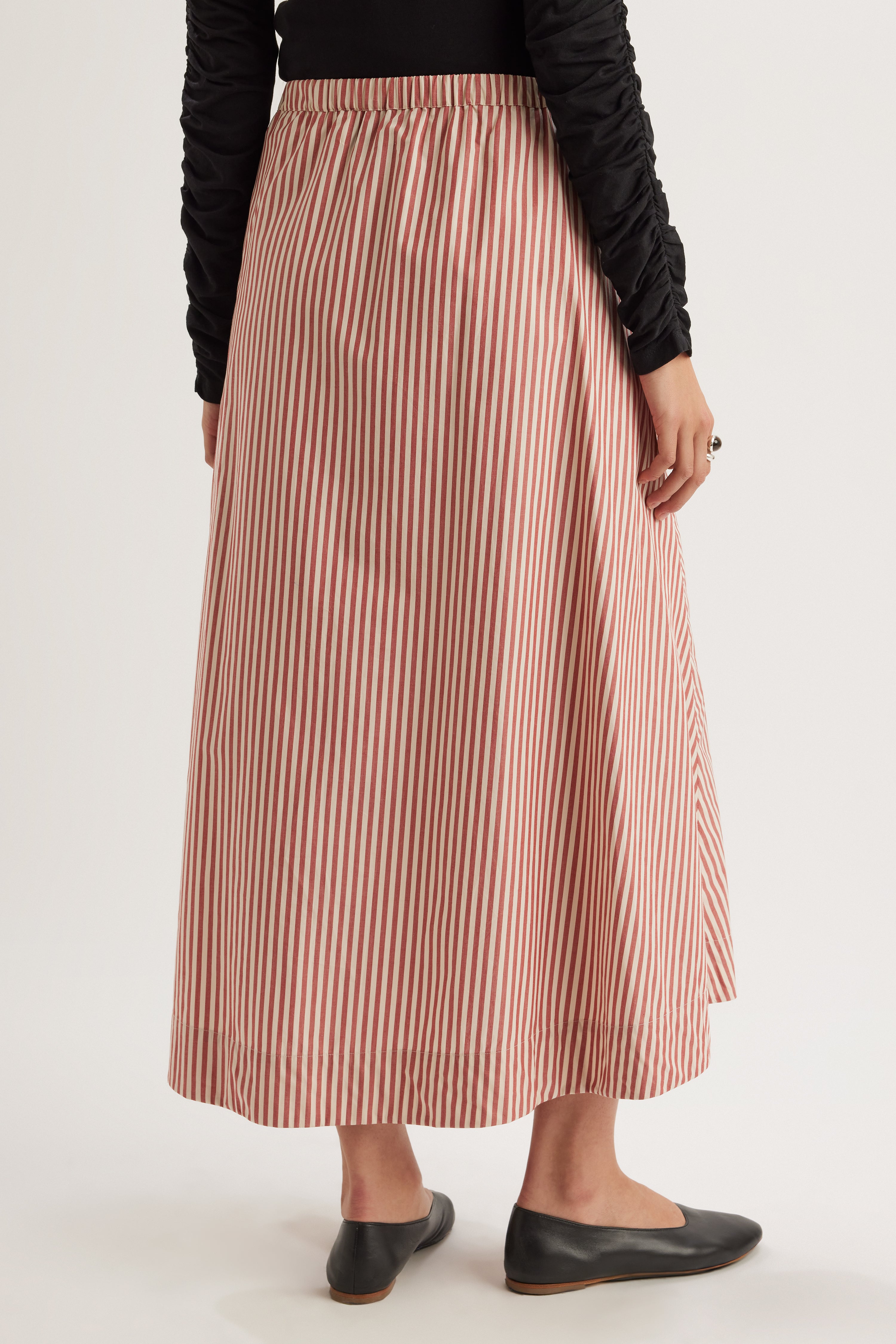 Sabine Skirt in Sienna Stripe