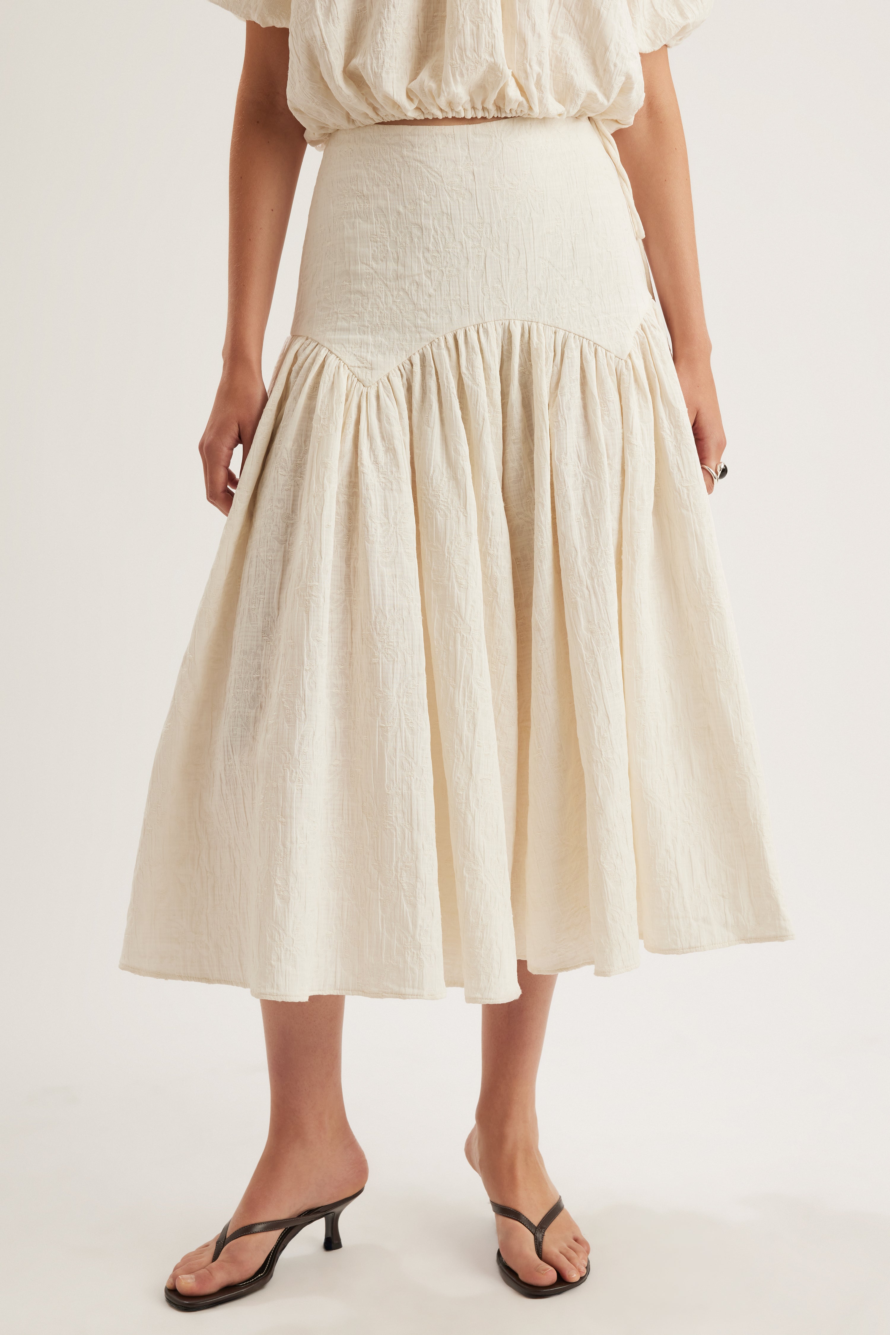 Maree Skirt in Cream