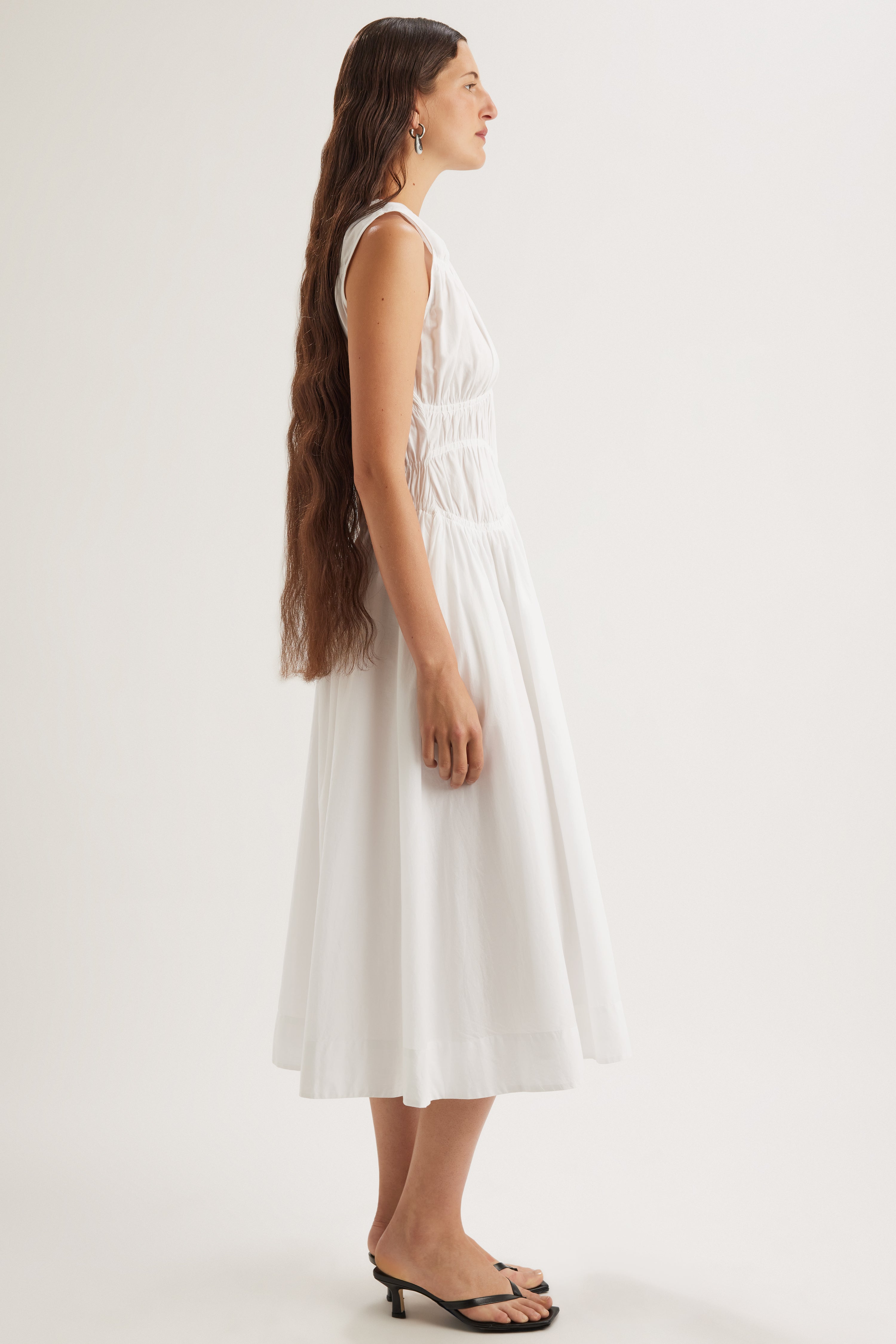 Villard Dress in White