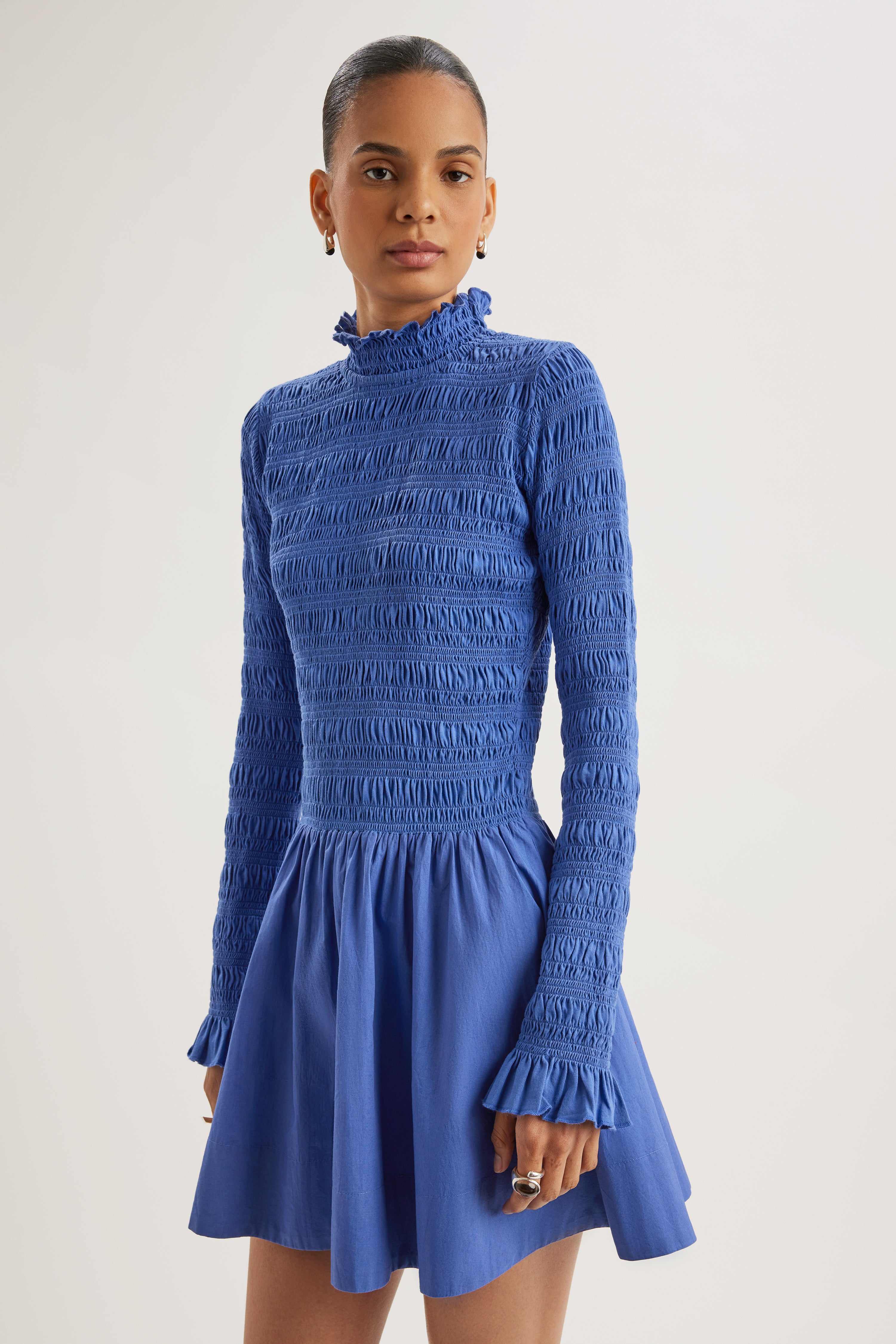 Reine Dress in Azure