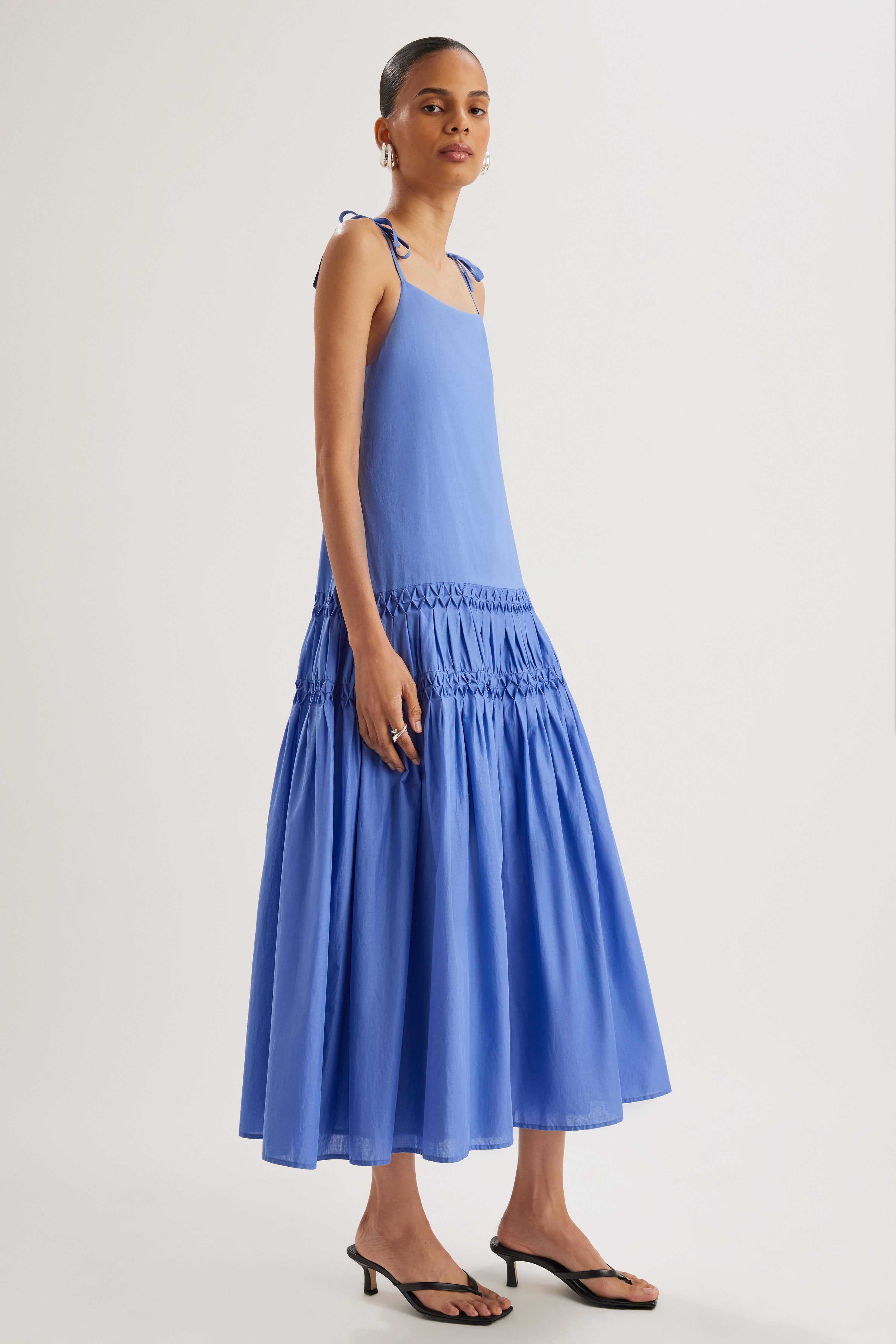 Layal Dress in Azure