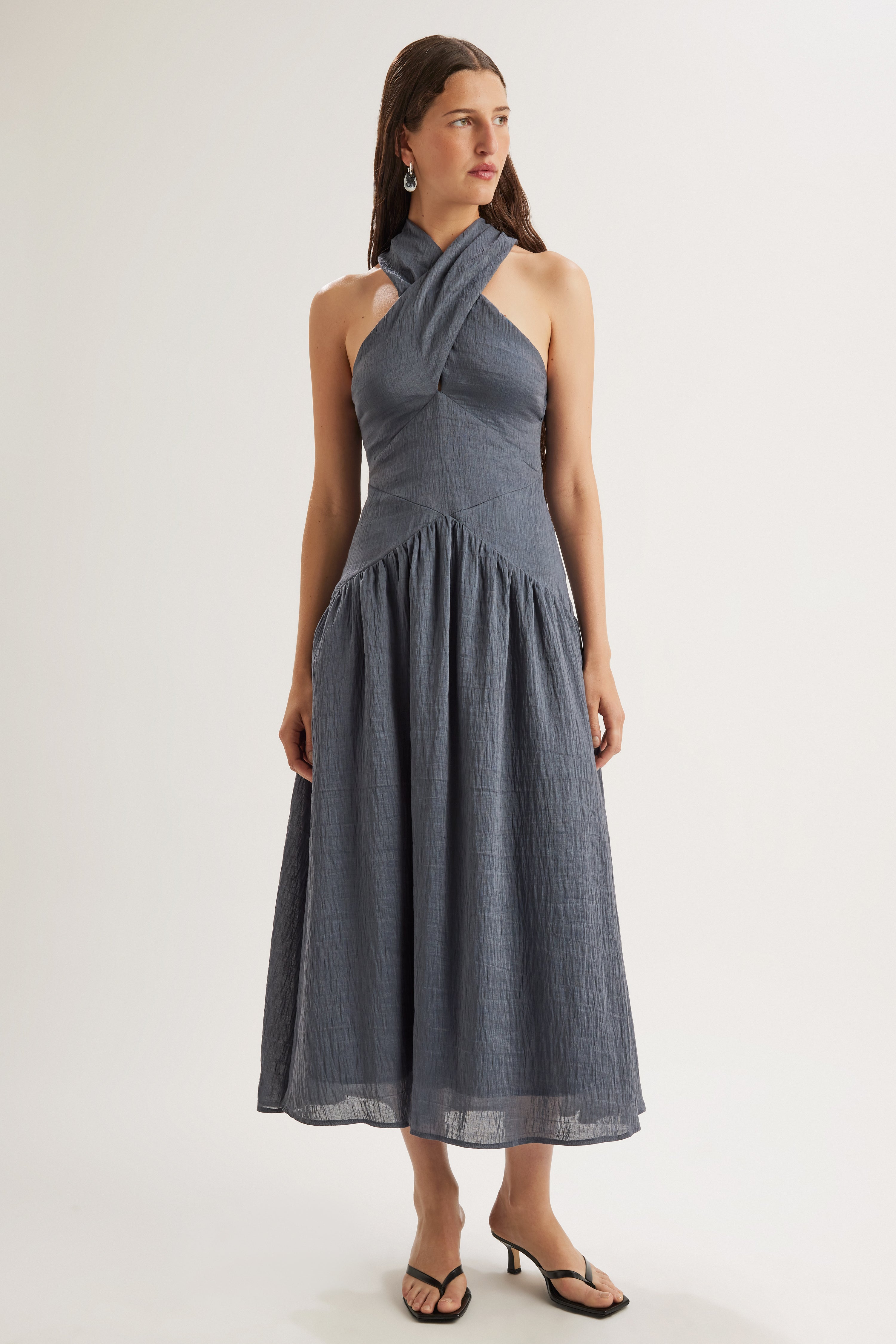 Zadie Dress in Midnight