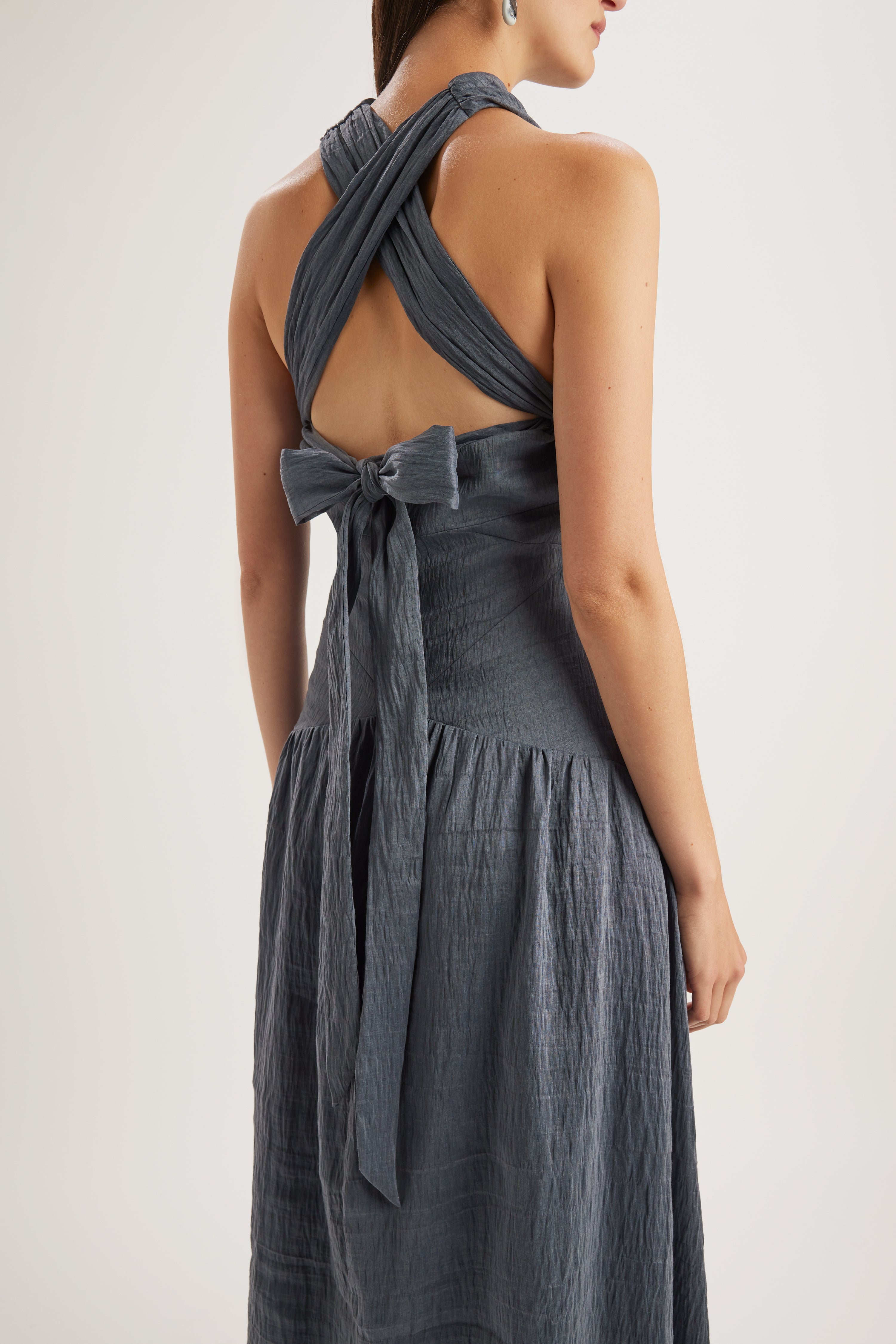 Zadie Dress in Midnight