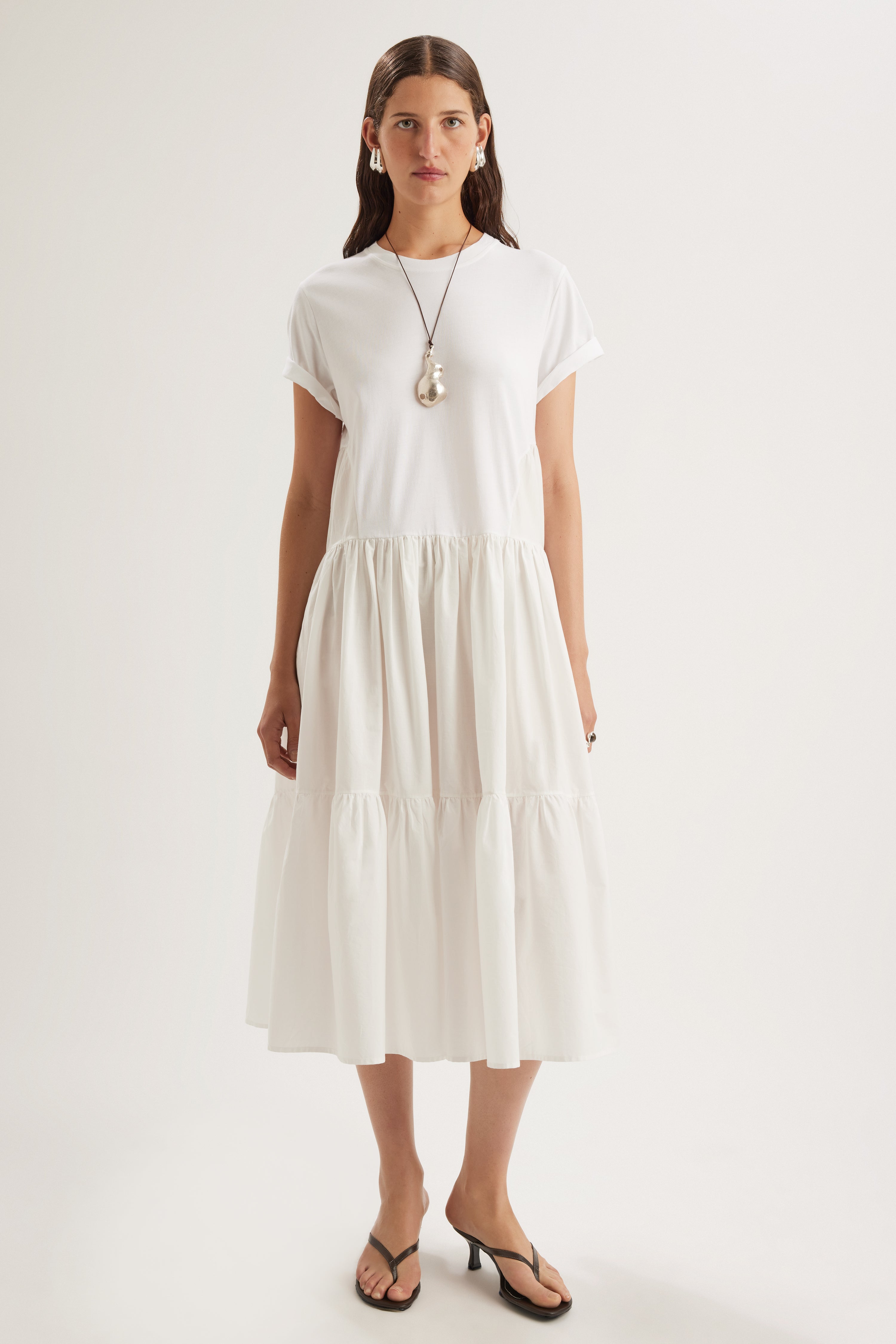 Irene Dress in White