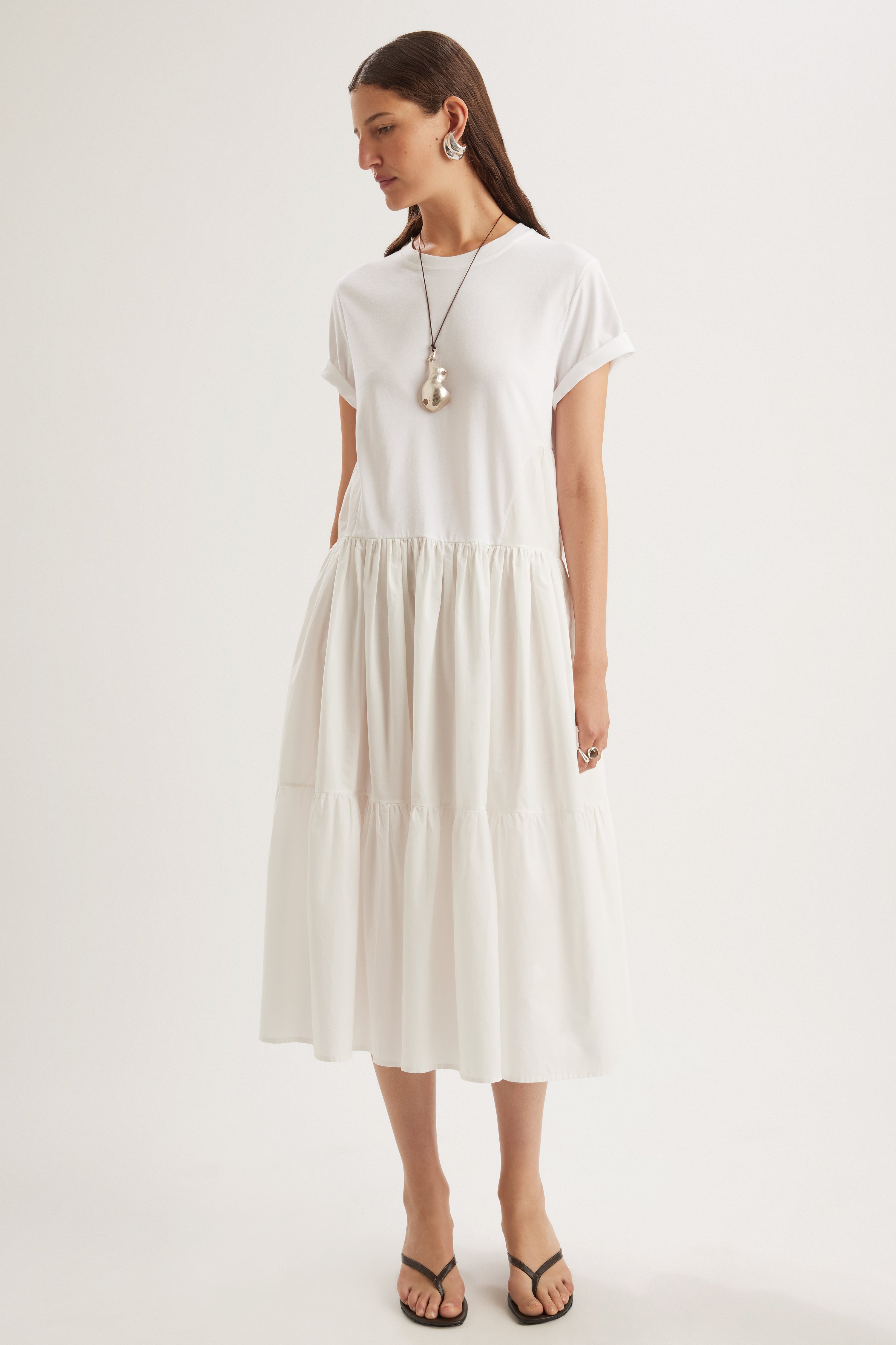 Irene Dress in White