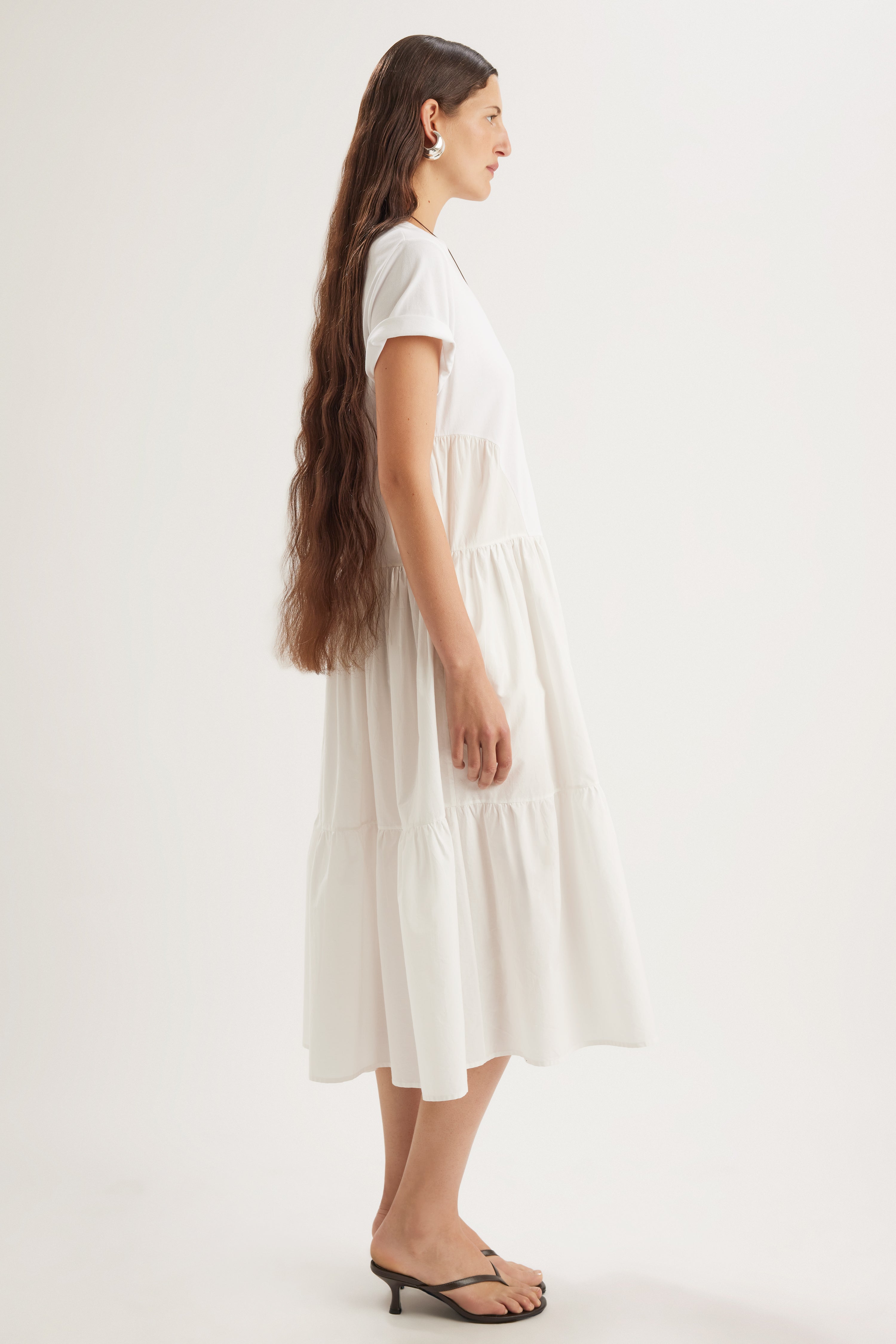 Irene Dress in White