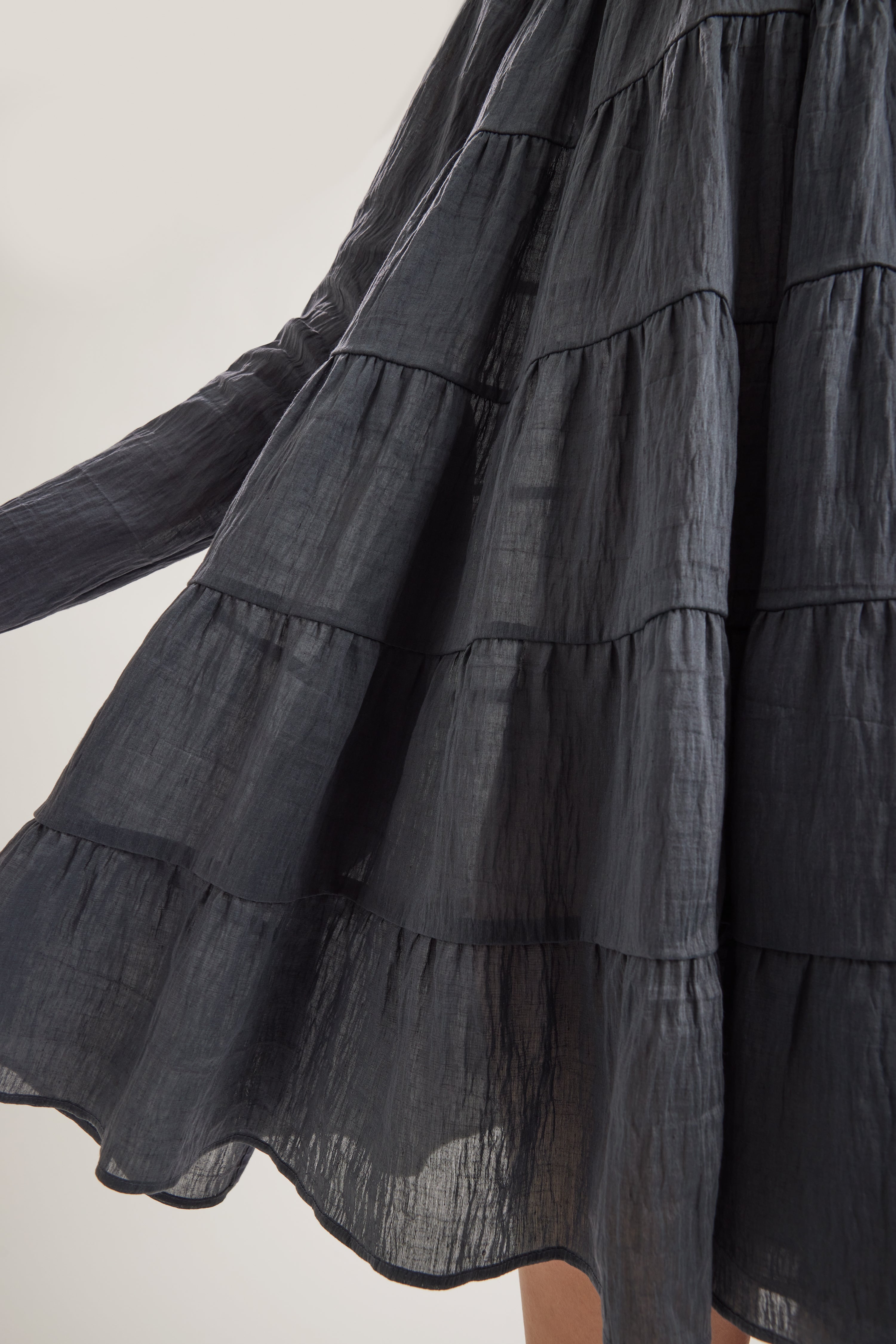 Soliman Dress in Midnight