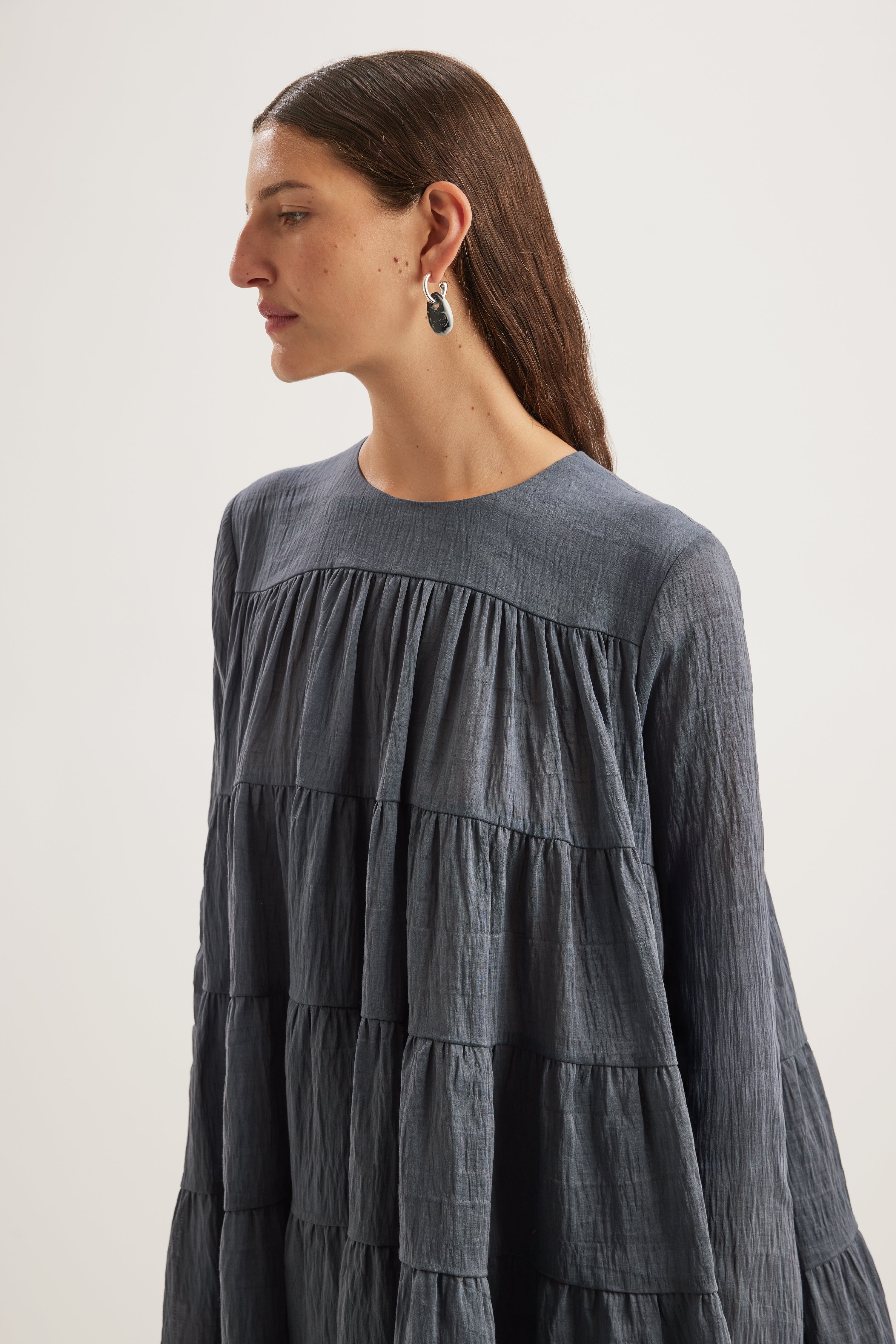 Soliman Dress in Midnight