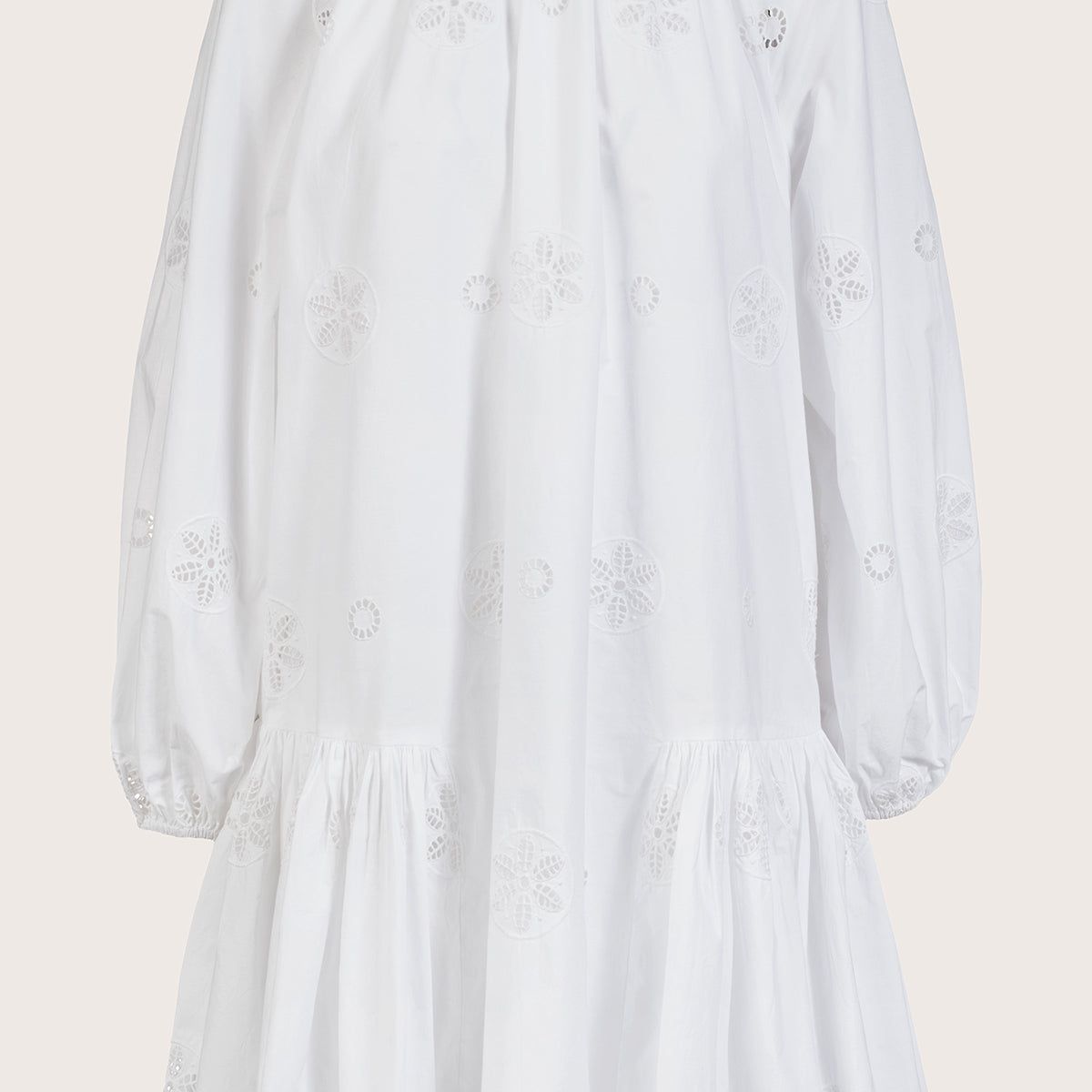 Merlette Women's Seymour Eyelet Dress - White